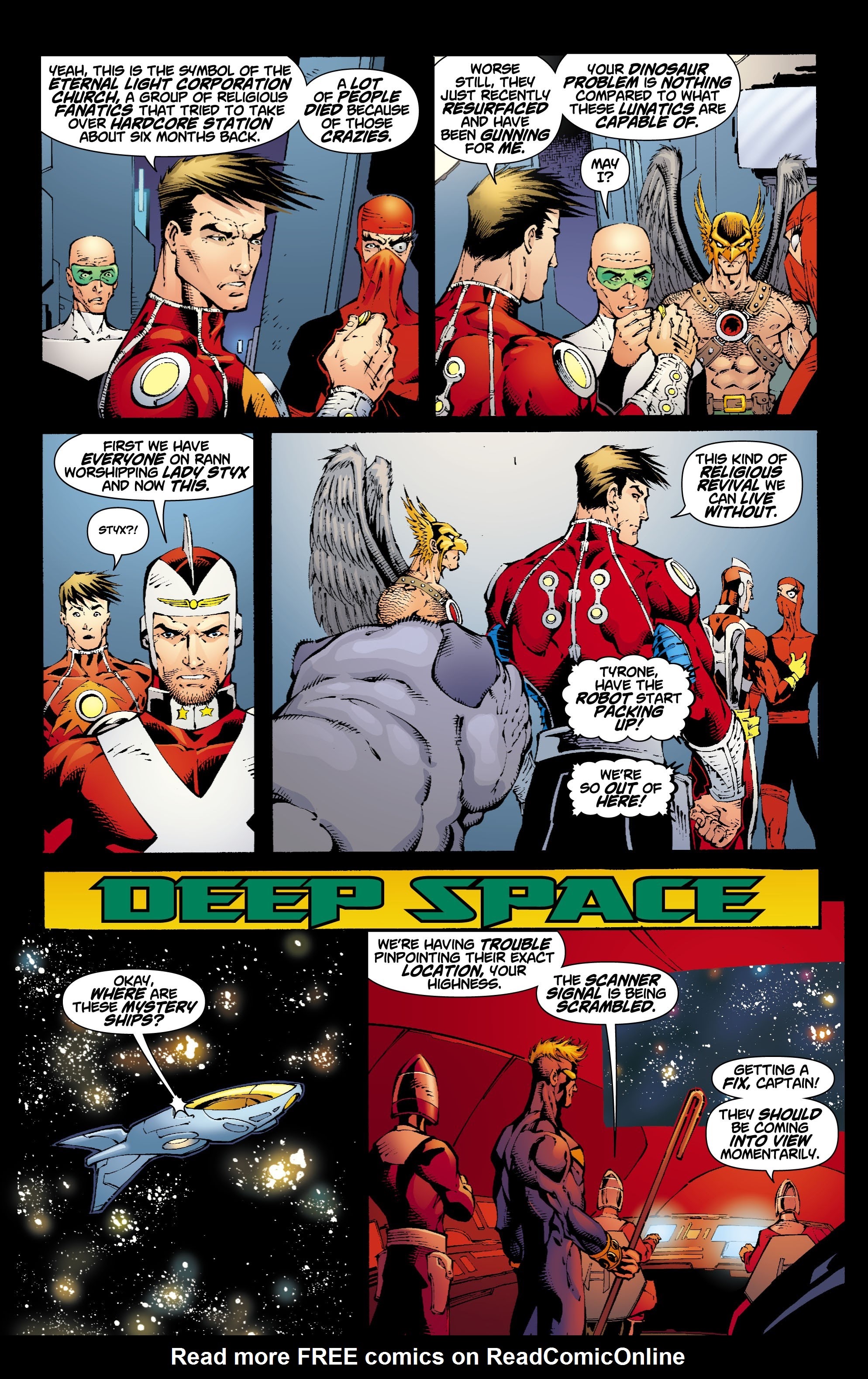 Read online Rann/Thanagar Holy War comic -  Issue #3 - 6