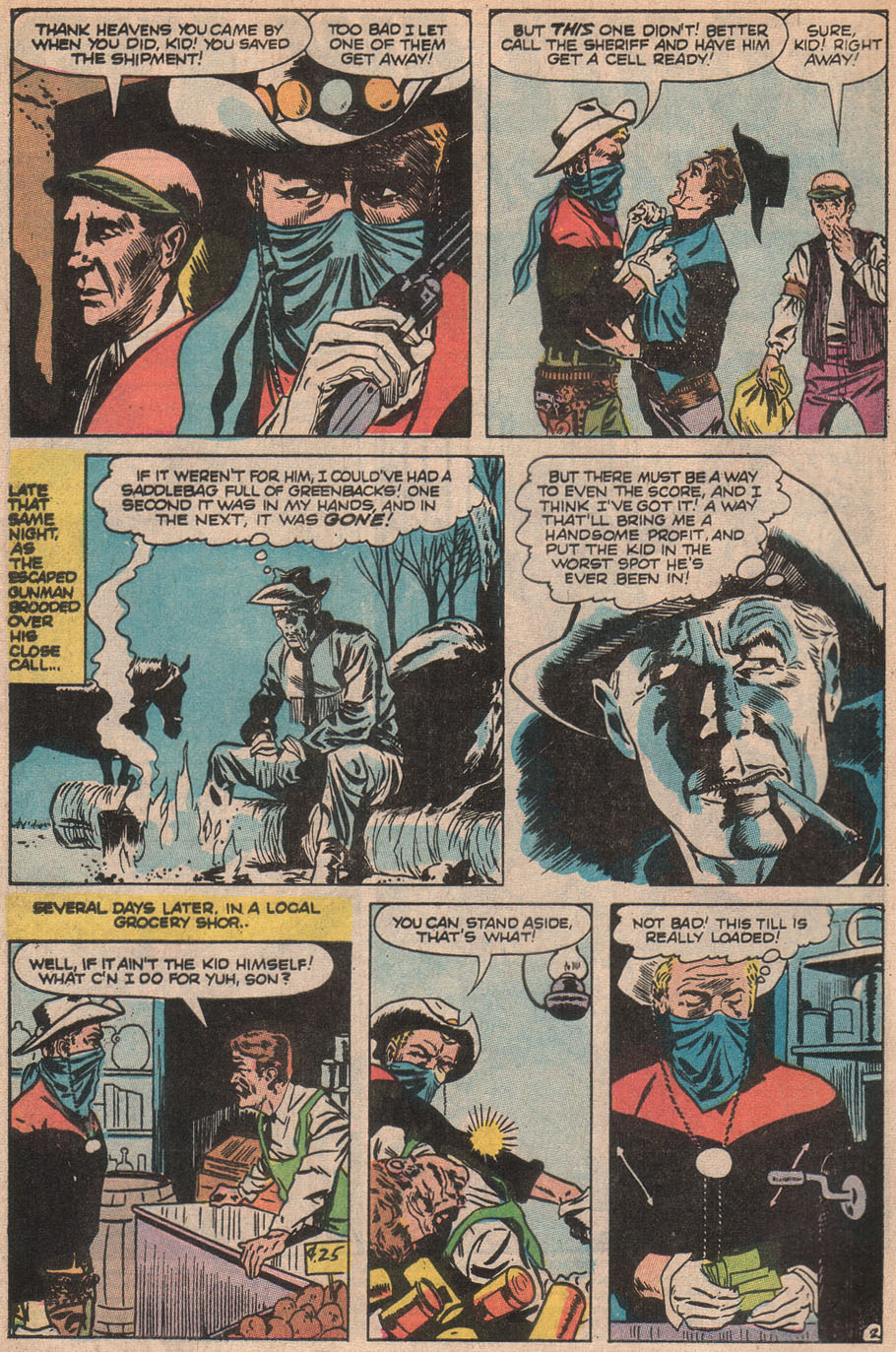 Read online The Outlaw Kid (1970) comic -  Issue #2 - 4
