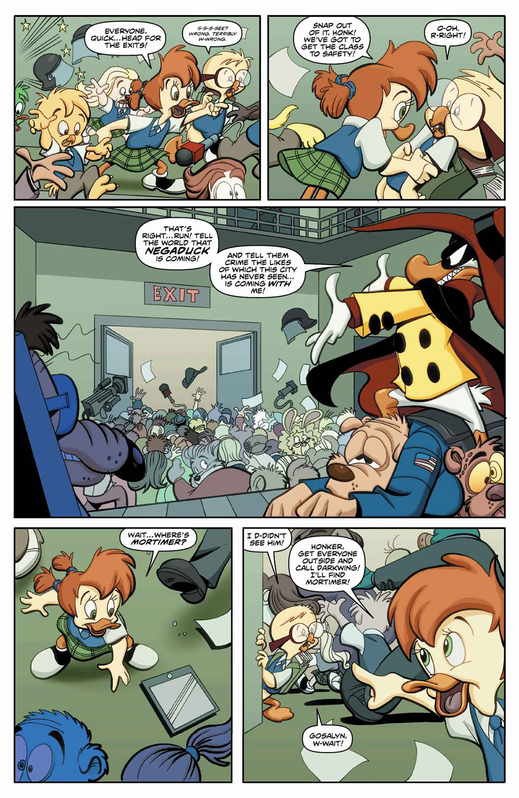 Read online Disney Darkwing Duck comic Issue 1