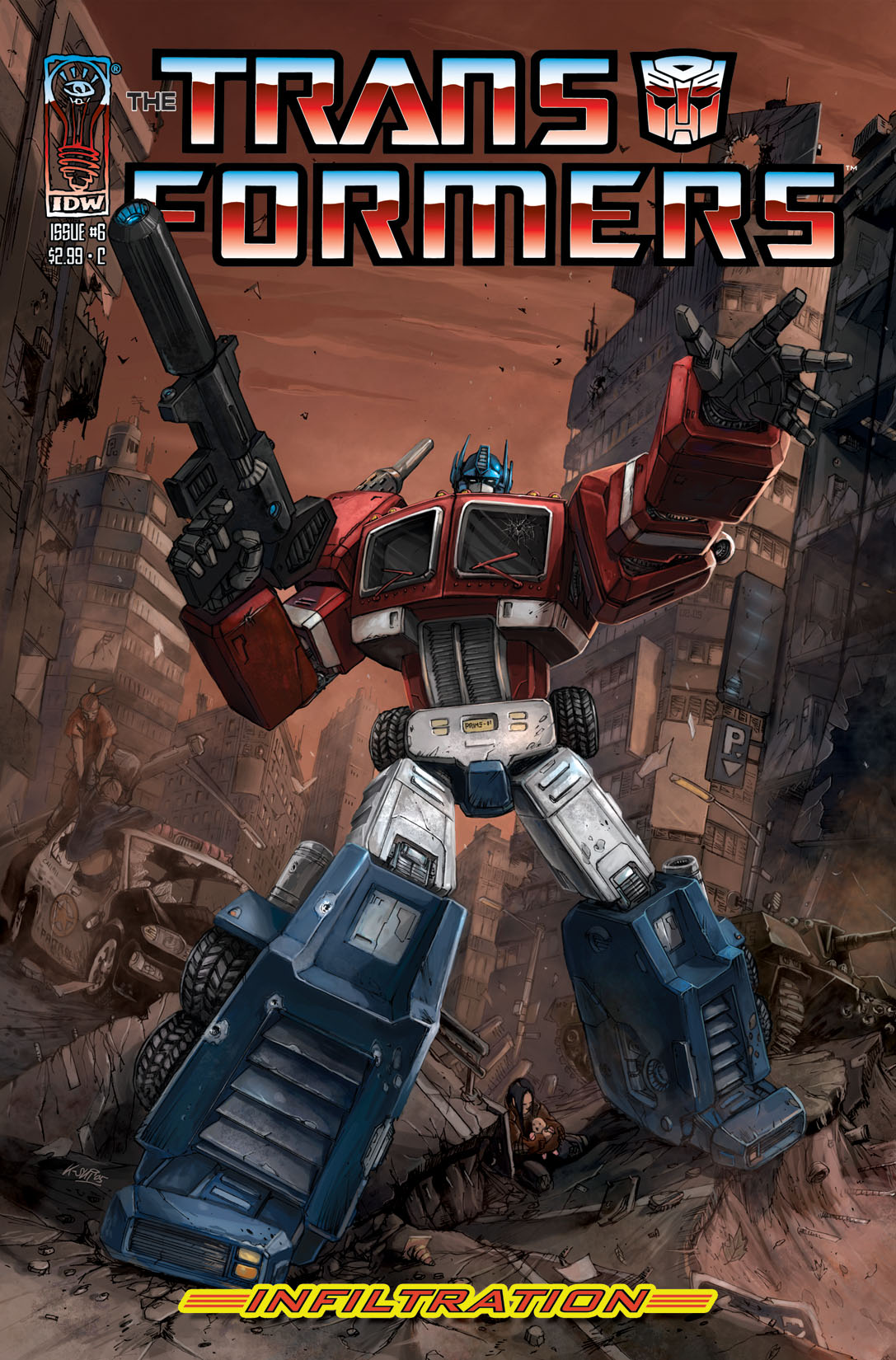 Read online The Transformers: Infiltration comic -  Issue #6 - 3