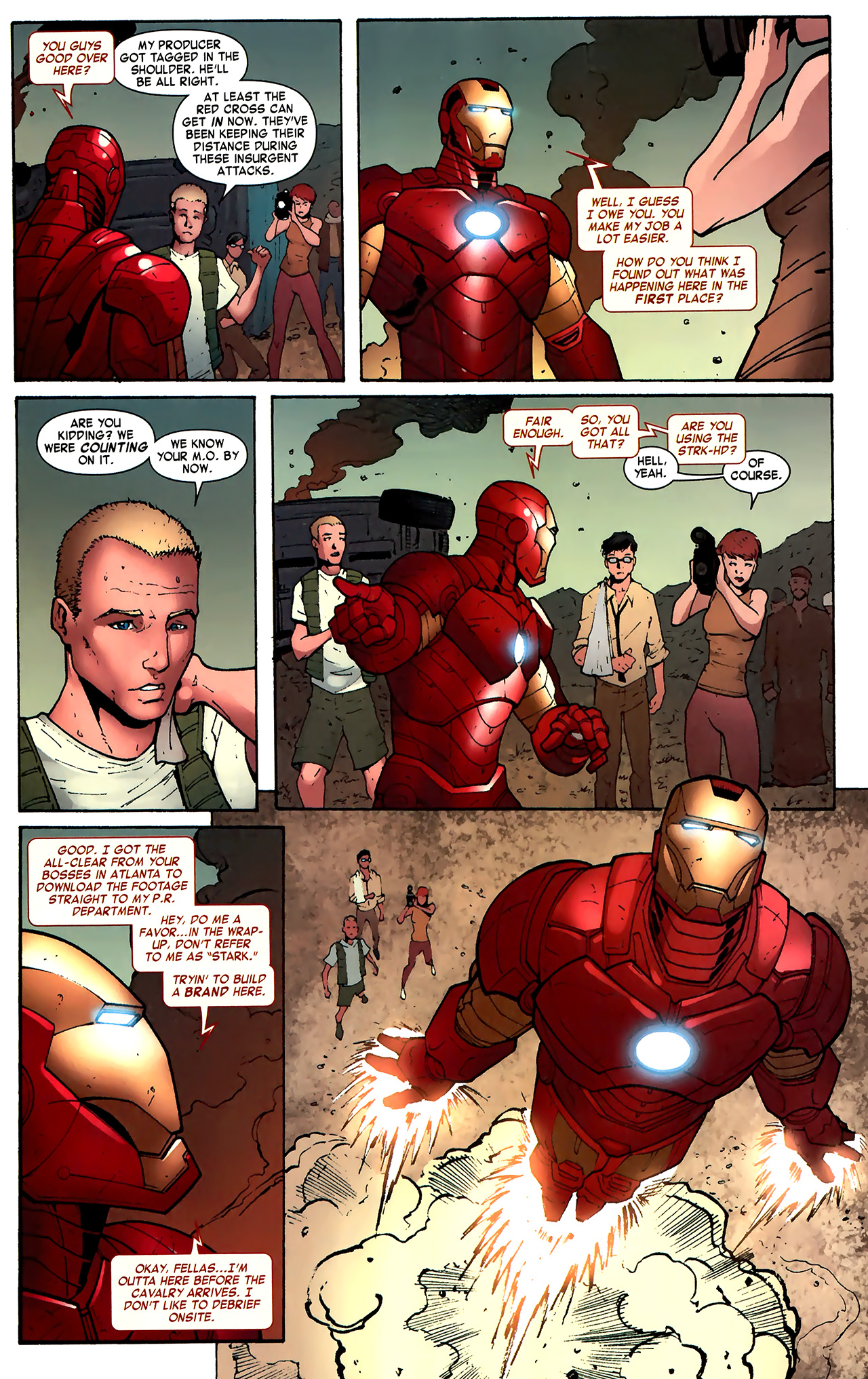 Read online Iron Man 2: Public Identity comic -  Issue #1 - 20