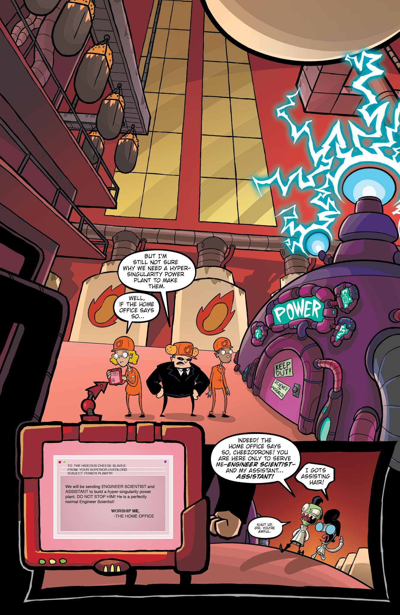 Read online Invader Zim comic -  Issue #22 - 4
