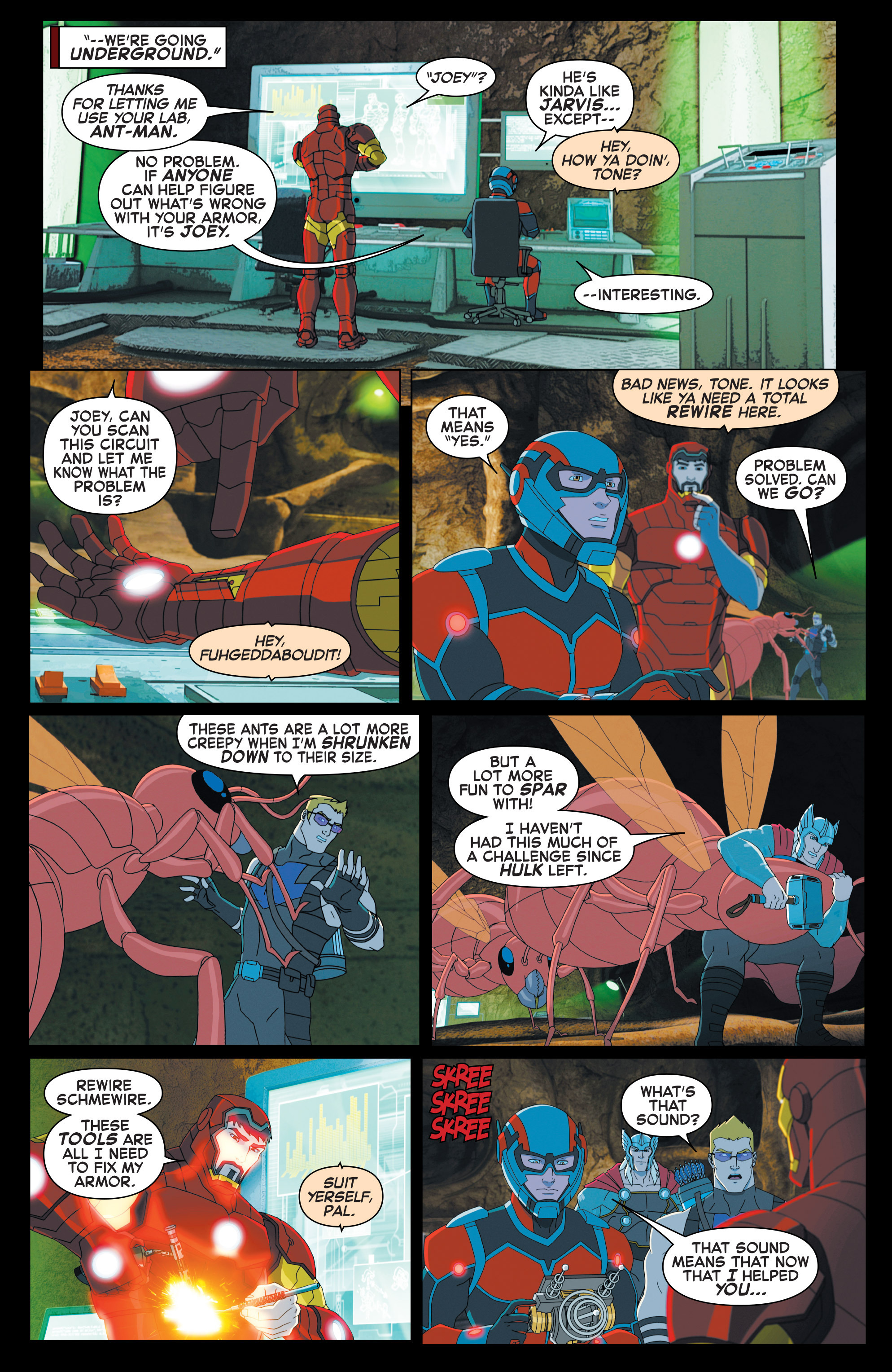 Read online Marvel Universe Avengers Assemble: Civil War comic -  Issue #3 - 5