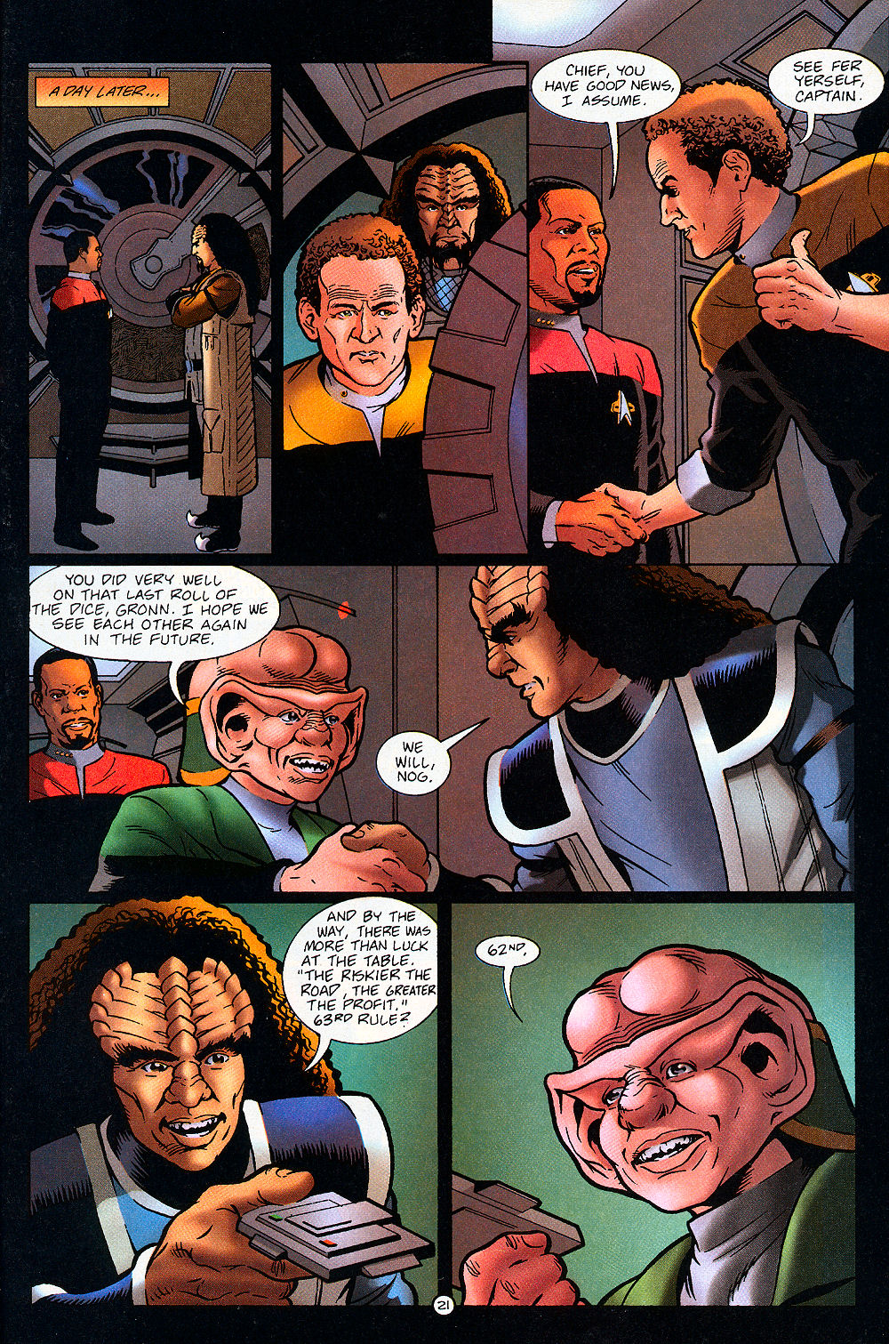 Read online Star Trek: Deep Space Nine: Celebrity Series comic -  Issue #2 - 27