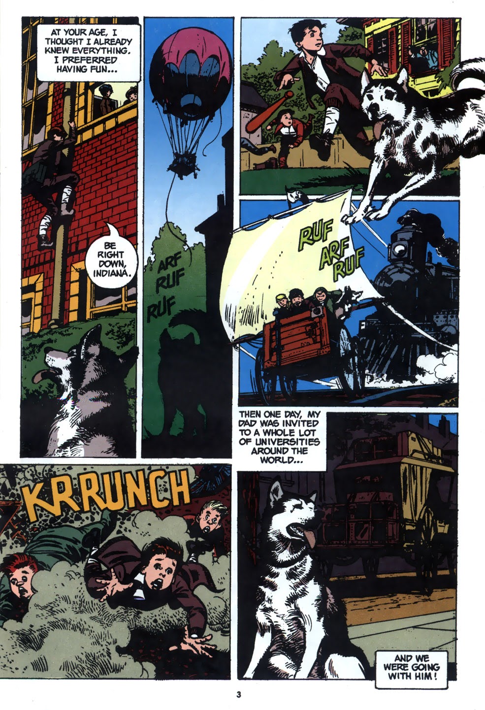 Read online Young Indiana Jones Chronicles comic -  Issue #1 - 5