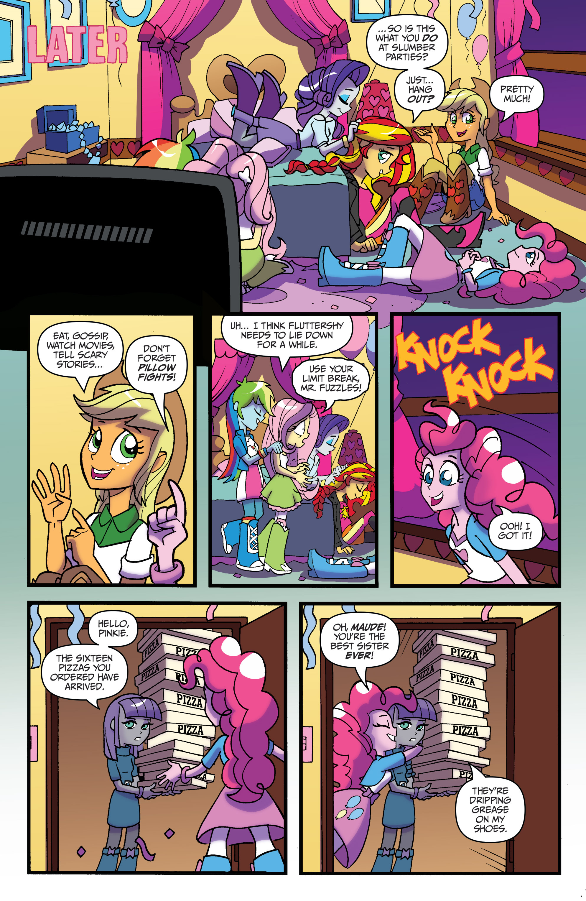 Read online My Little Pony: Equestria Girls Holiday Special 2014 comic -  Issue # Full - 12