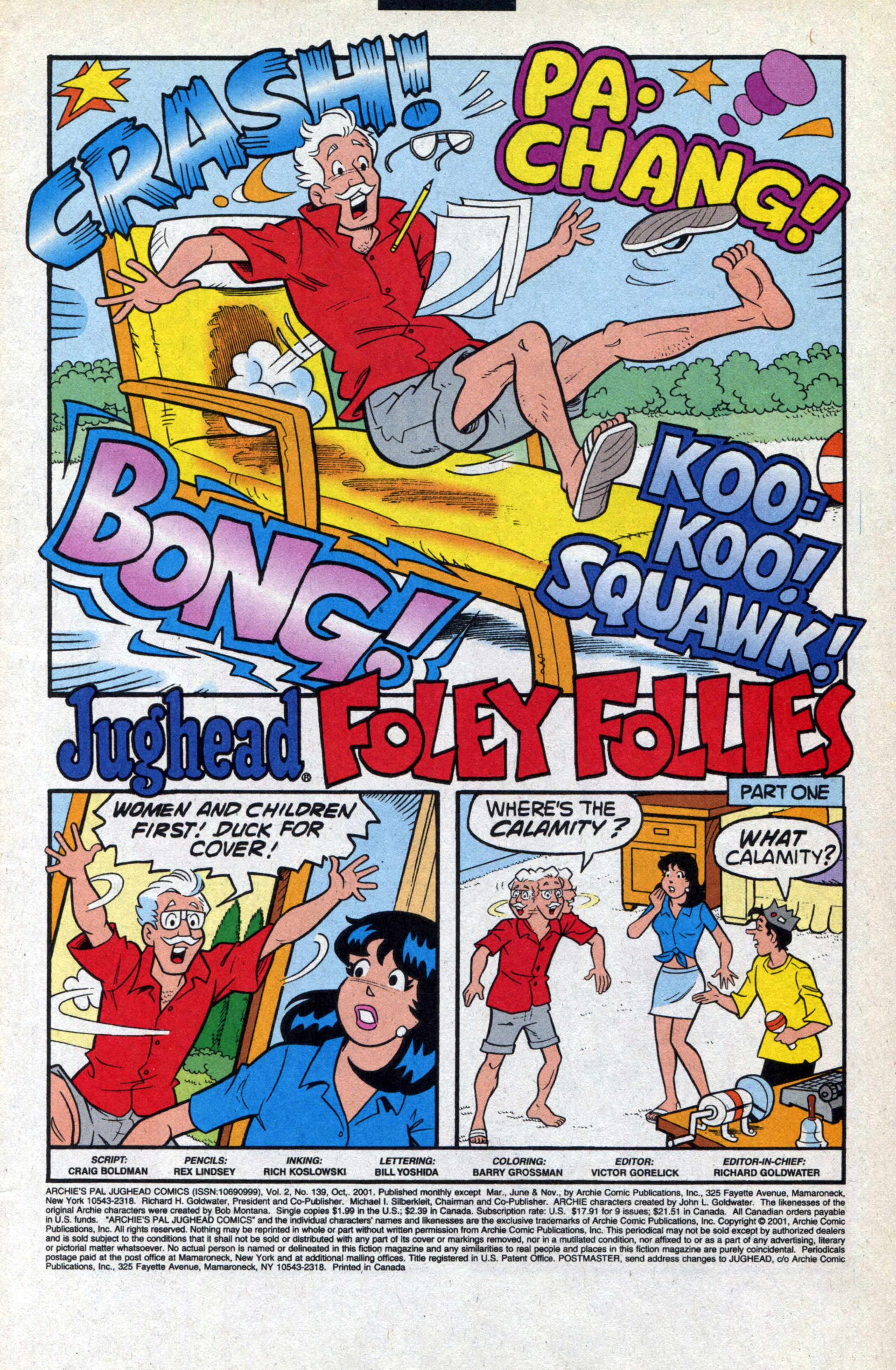 Read online Archie's Pal Jughead Comics comic -  Issue #139 - 3