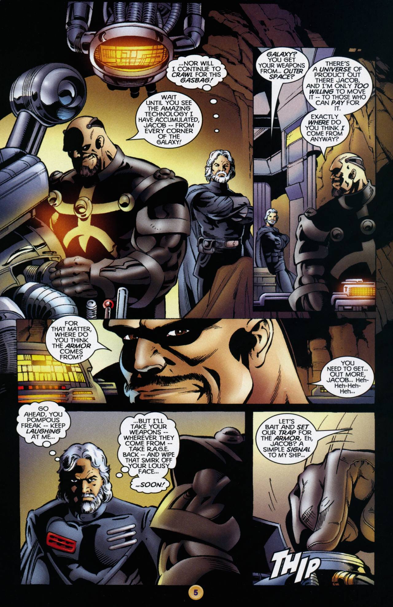 Read online X-O Manowar (1996) comic -  Issue #8 - 6