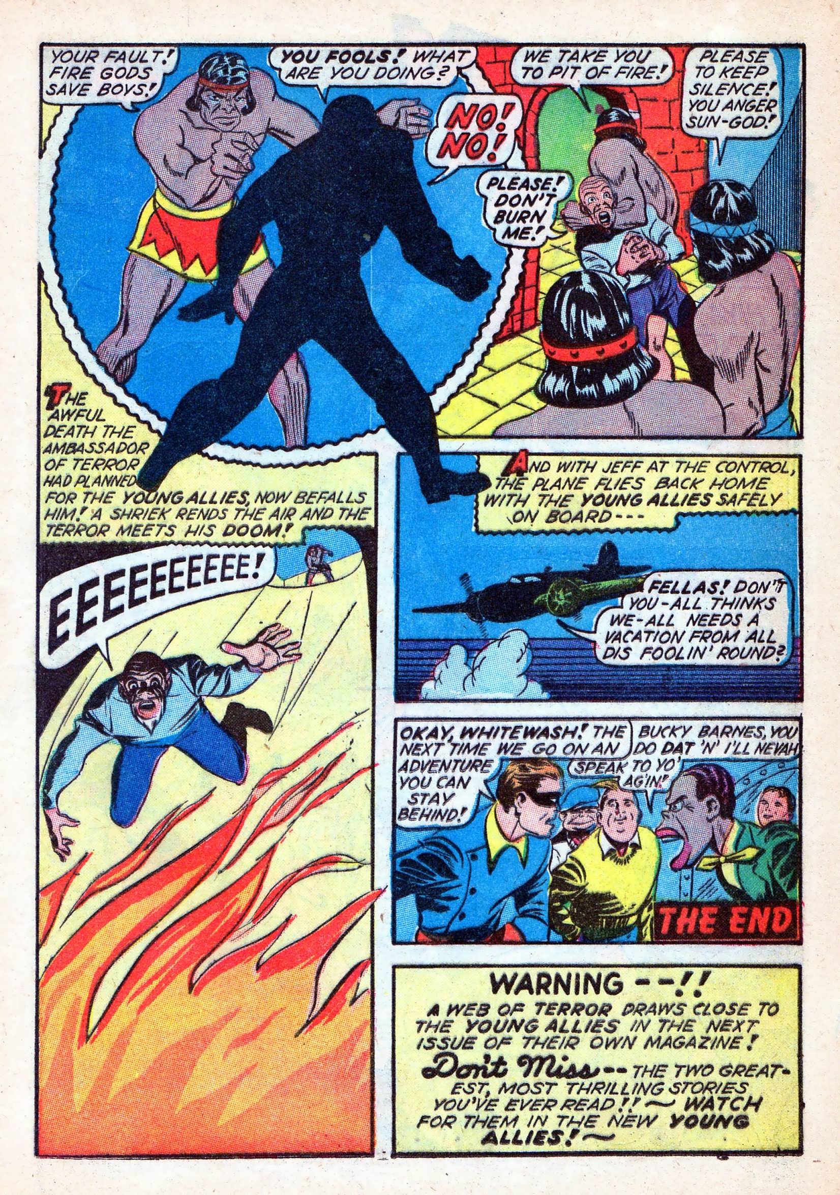 Read online Young Allies Comics comic -  Issue #7 - 22