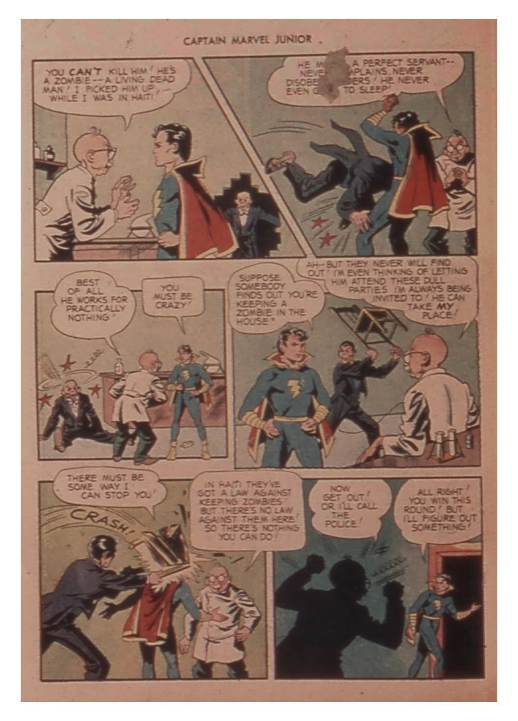 Read online Captain Marvel, Jr. comic -  Issue #12 - 22