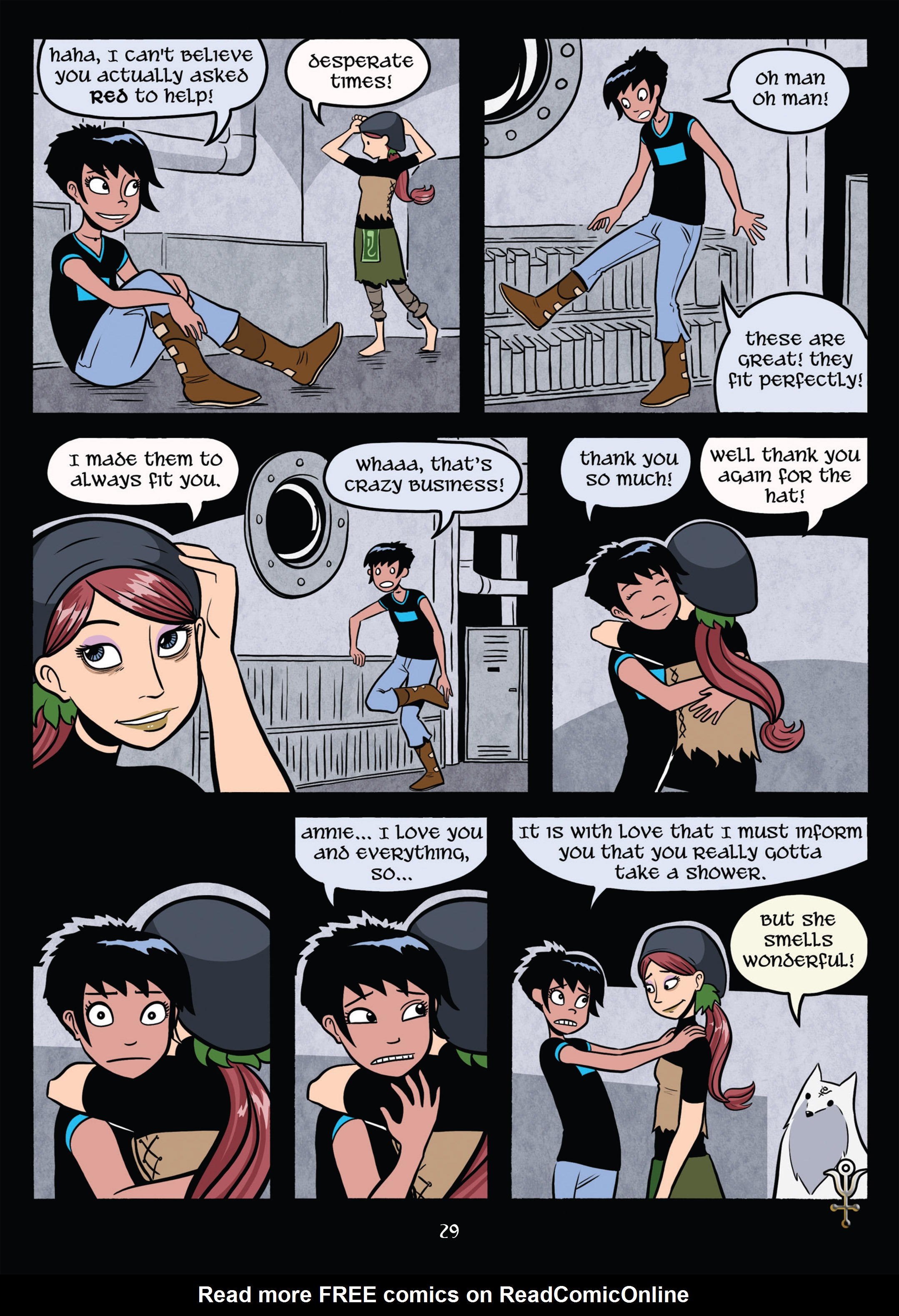 Read online Gunnerkrigg Court comic -  Issue # TPB 4 (Part 1) - 29