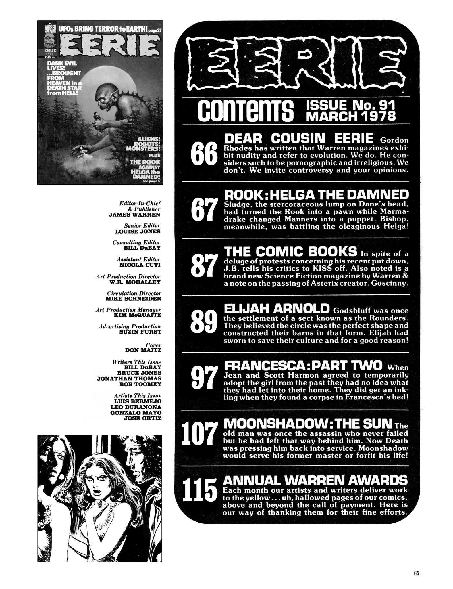 Read online Eerie Archives comic -  Issue # TPB 19 - 56