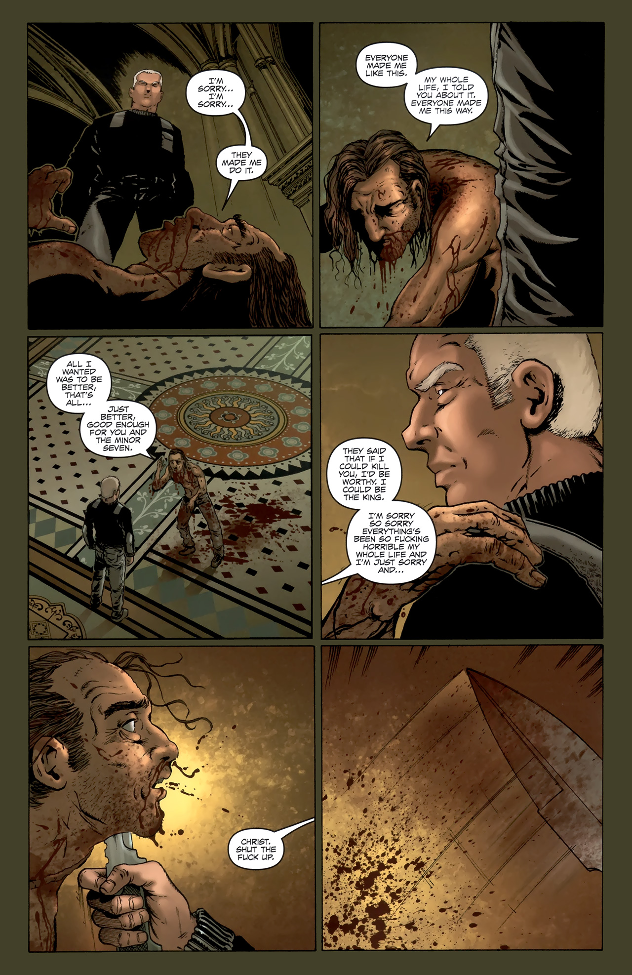 Read online Gravel comic -  Issue #21 - 23