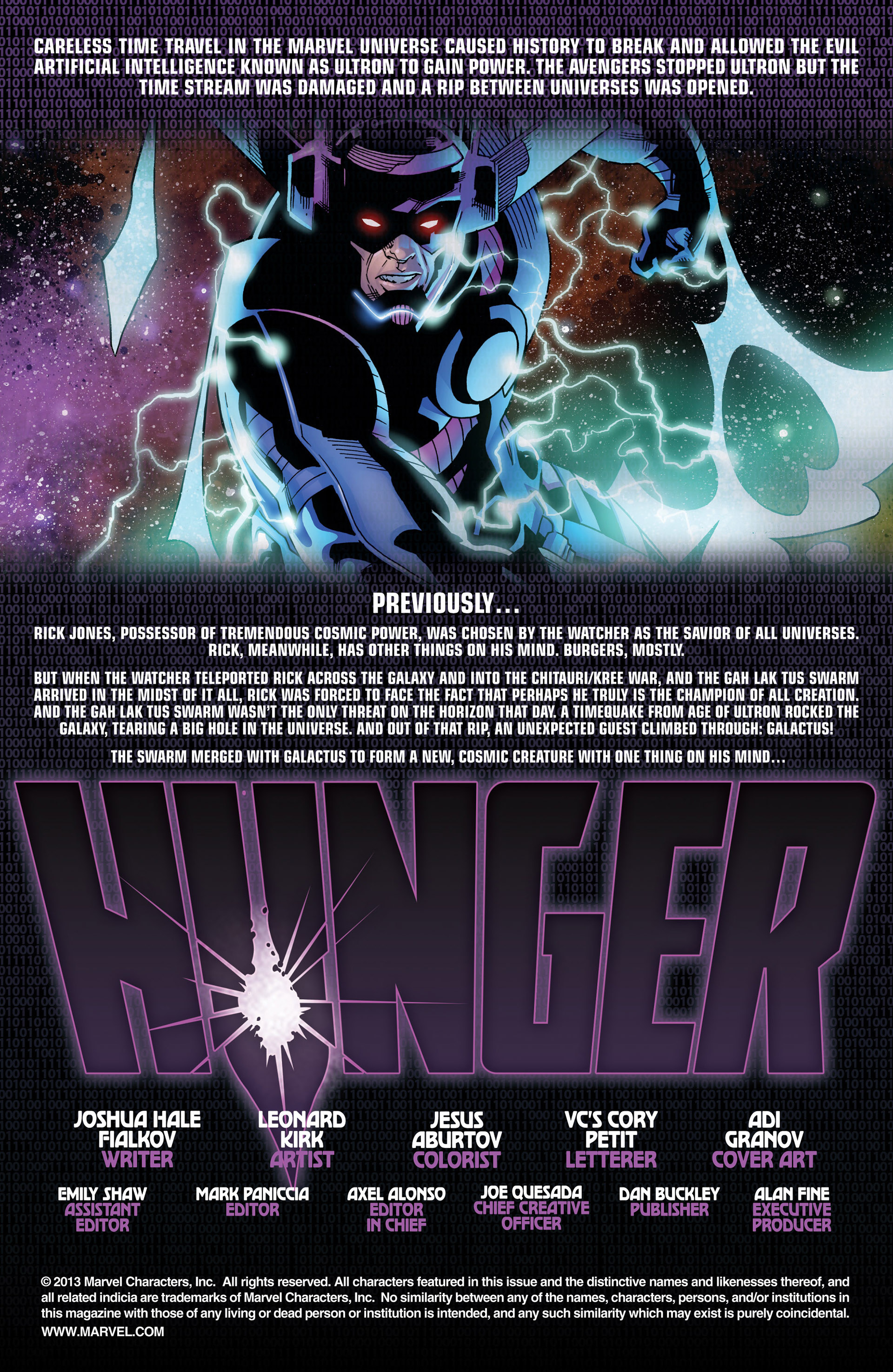 Read online Hunger comic -  Issue #2 - 2