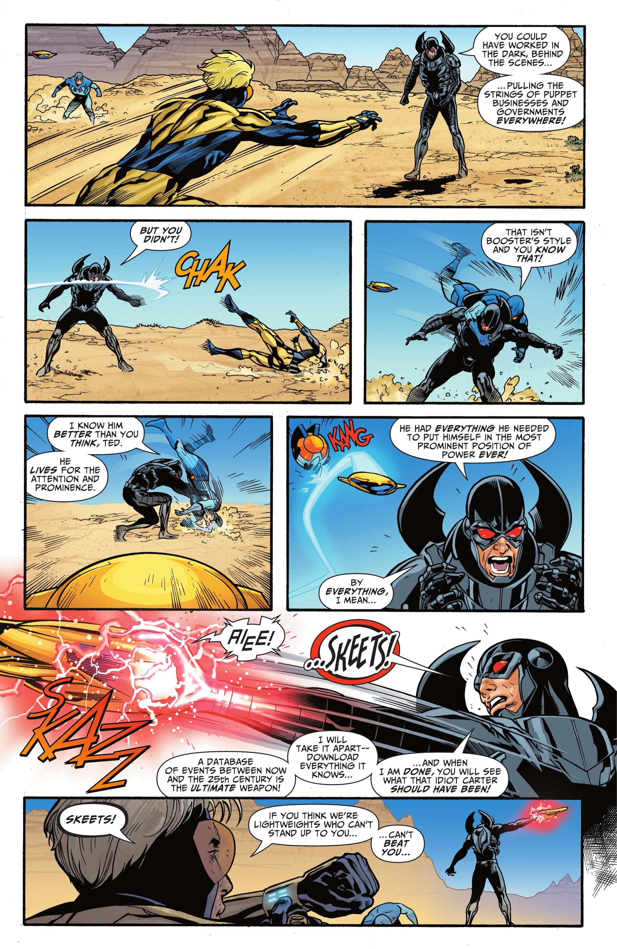 Read online Blue & Gold comic -  Issue #8 - 12