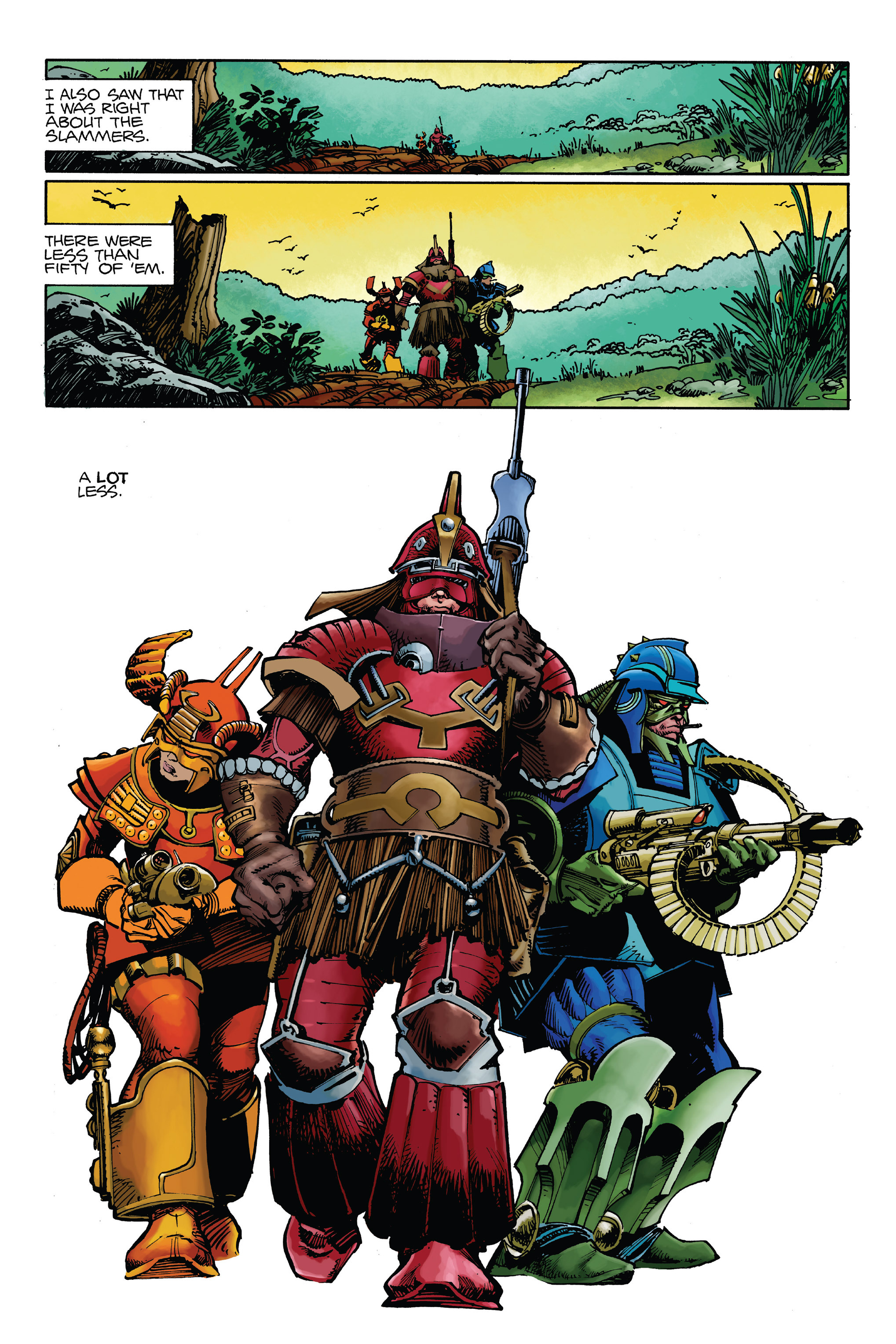 Read online Star Slammers, The Complete Collection comic -  Issue # TPB - 13