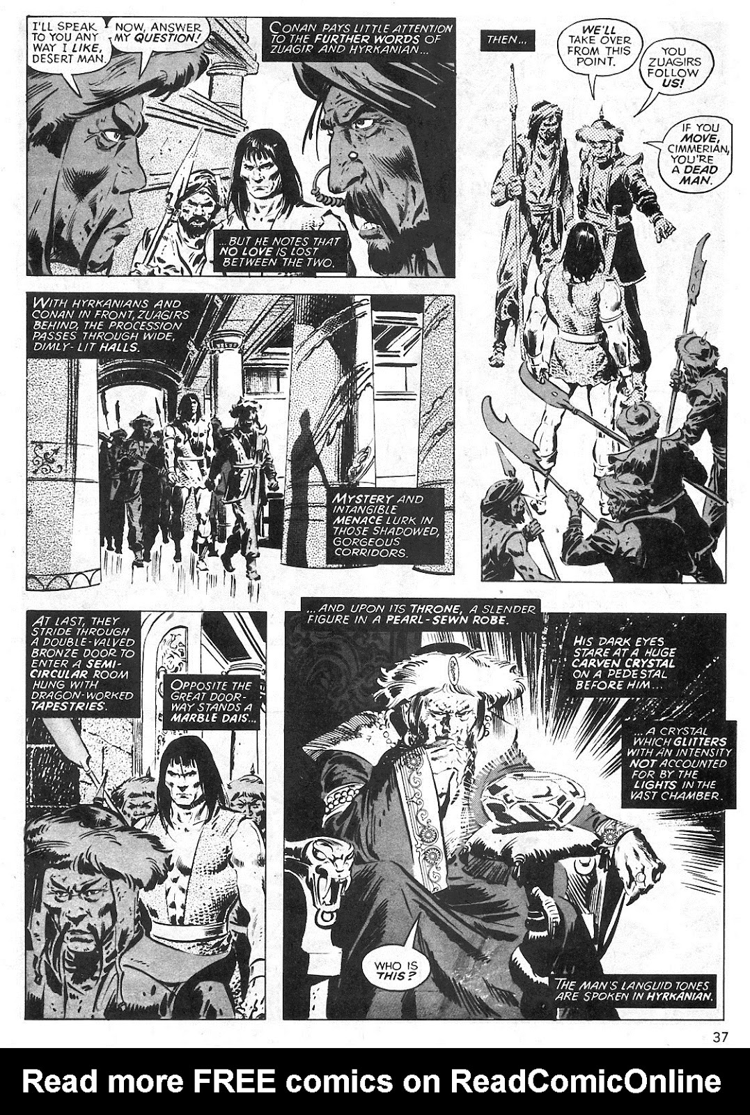 The Savage Sword Of Conan issue 31 - Page 37