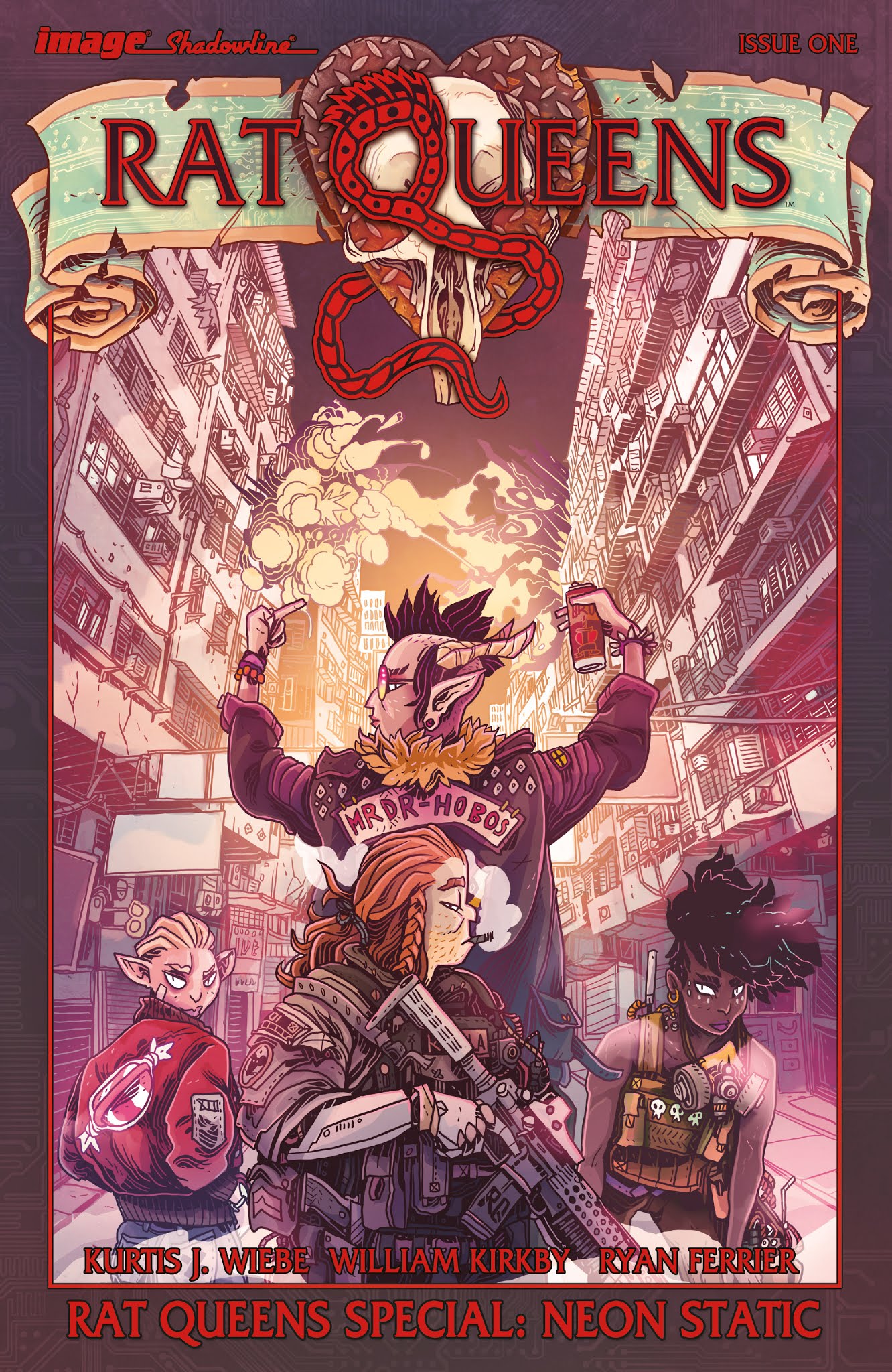 Read online Rat Queens Special: Neon Static comic -  Issue # Full - 1