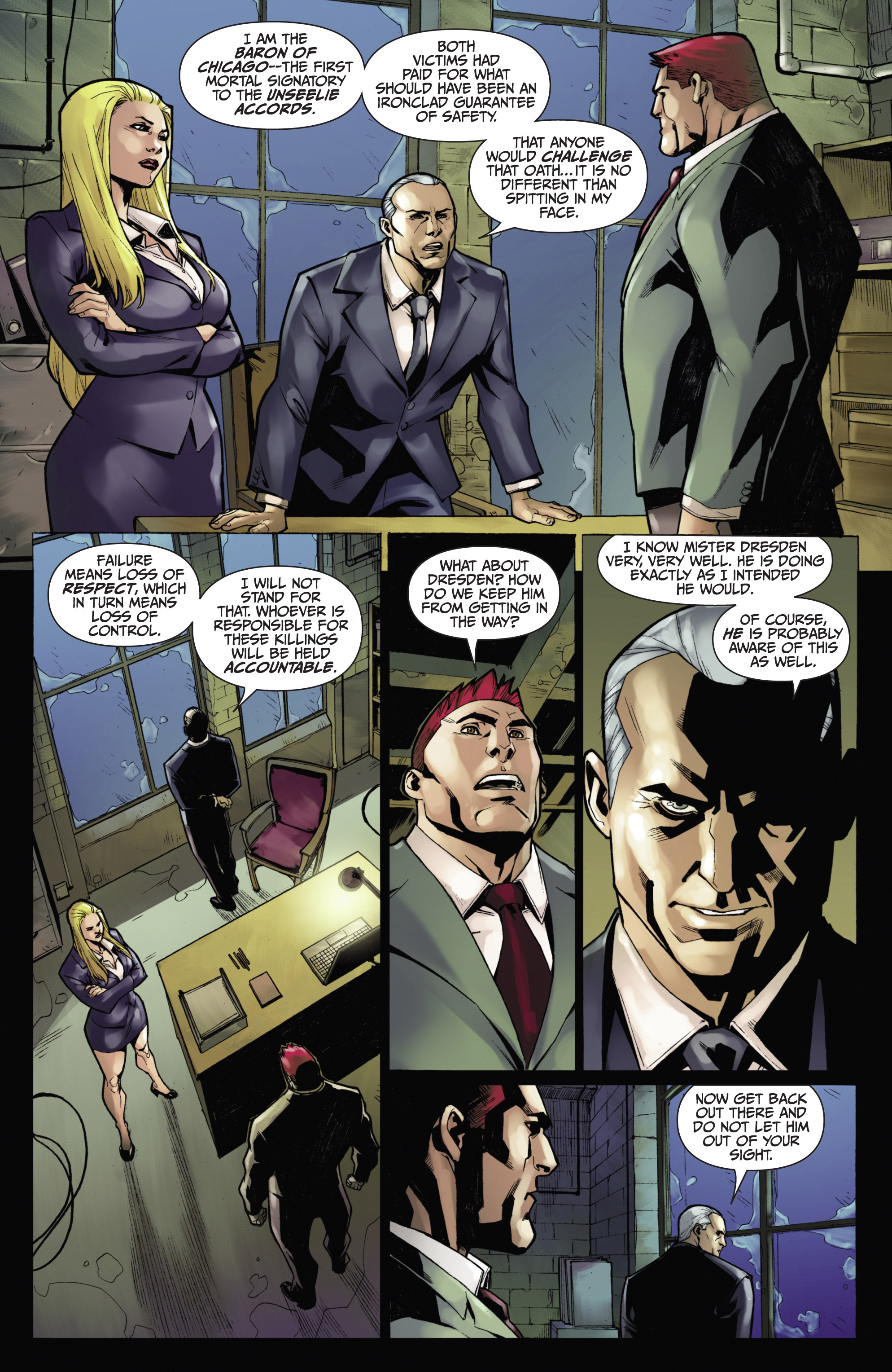 Jim Butcher S The Dresden Files Down Town Issue 2 Read Jim Butcher S