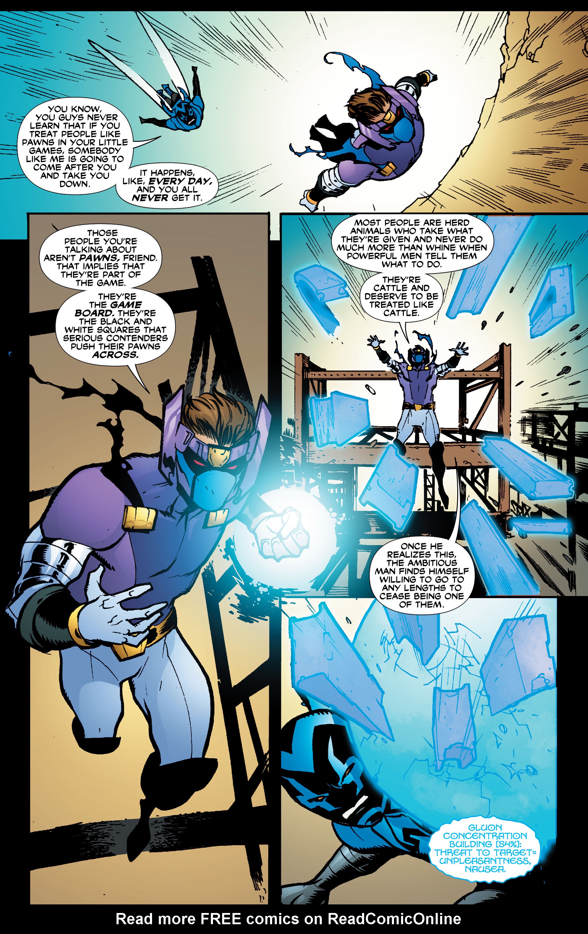 Read online Blue Beetle (2006) comic -  Issue #34 - 14