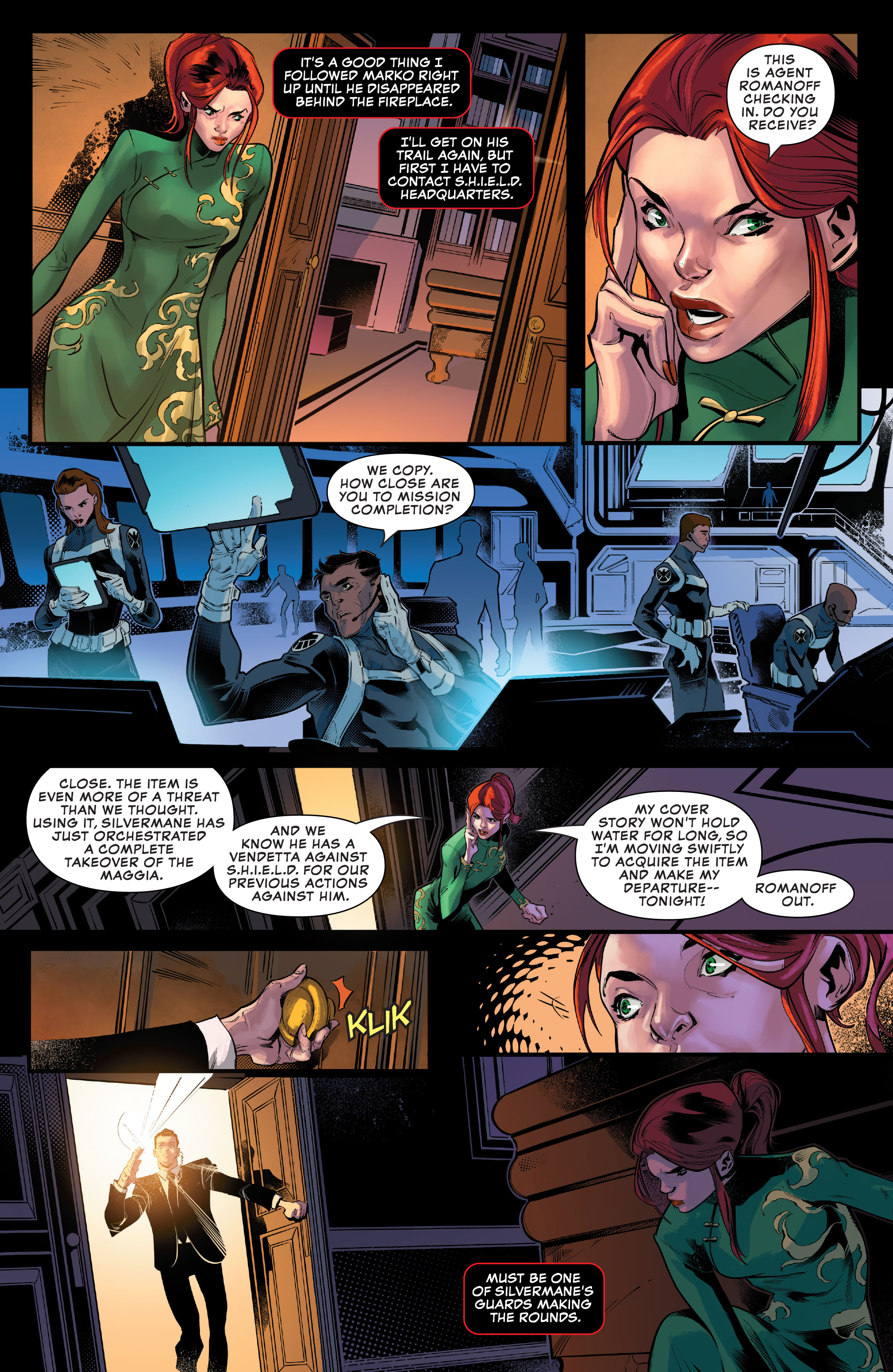 Read online Black Widow: Widow's Sting comic -  Issue #1 - 10