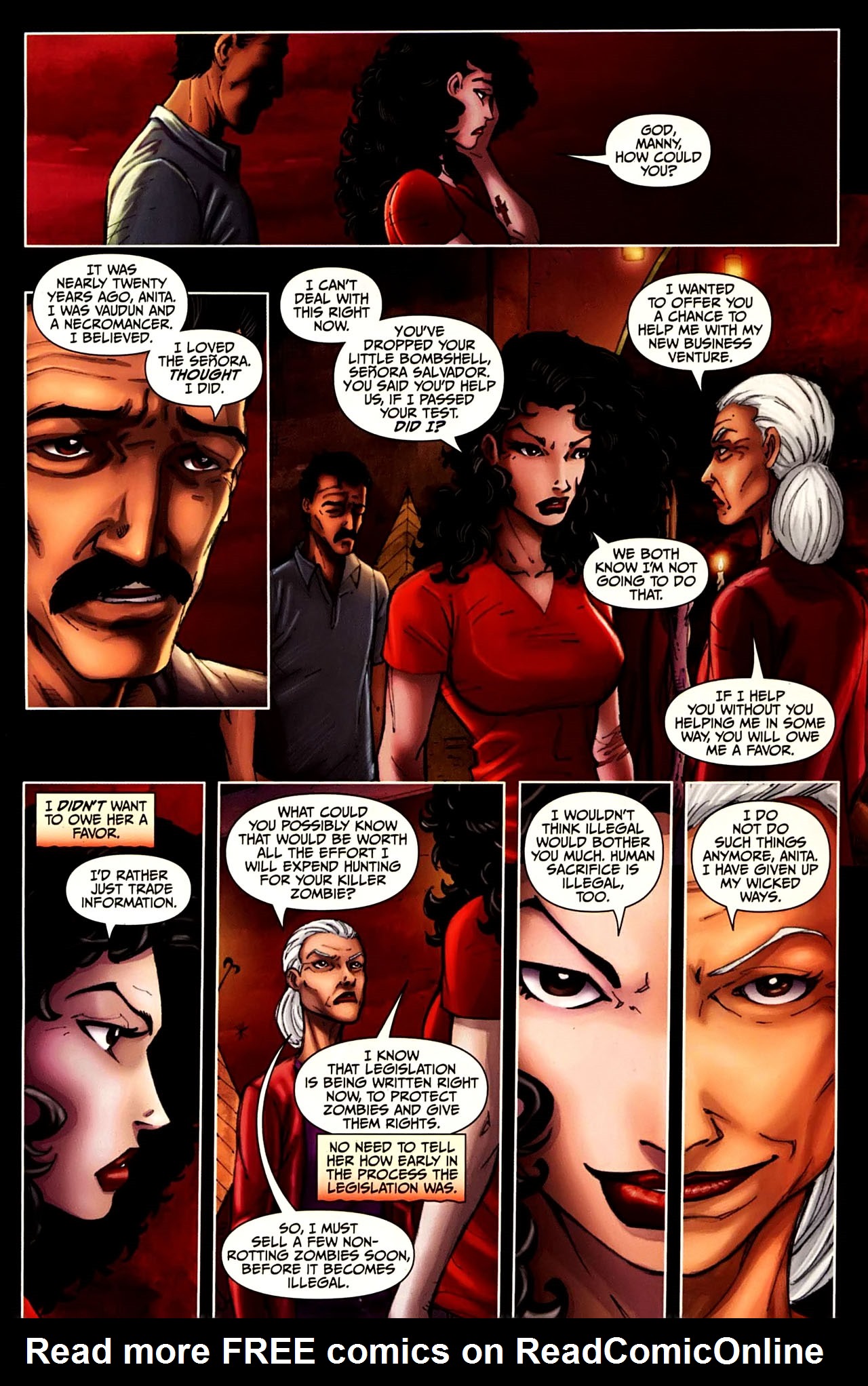 Read online Anita Blake: The Laughing Corpse - Book One comic -  Issue #3 - 7