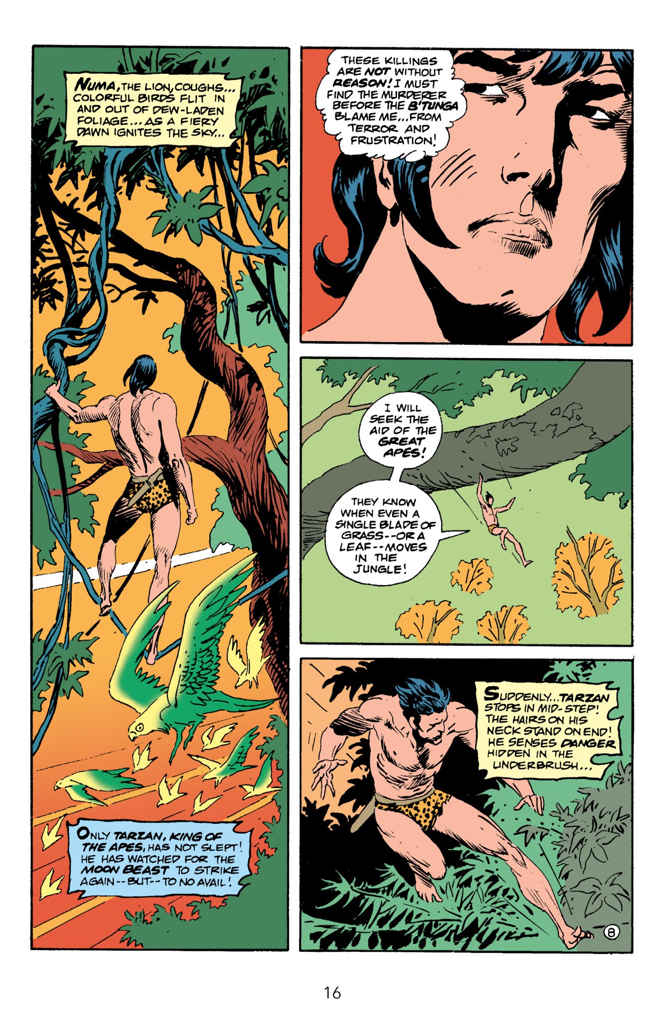 Read online Edgar Rice Burroughs' Tarzan The Joe Kubert Years comic -  Issue # TPB 3 (Part 1) - 18