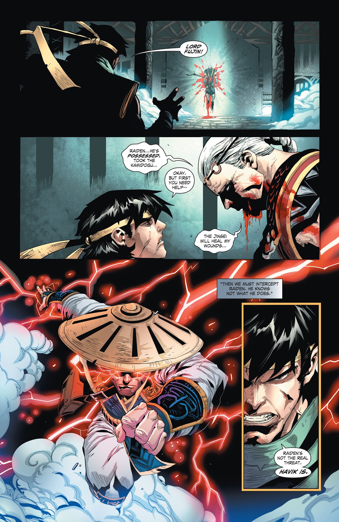 Read online Mortal Kombat X [I] comic -  Issue # _TPB 3 - 25