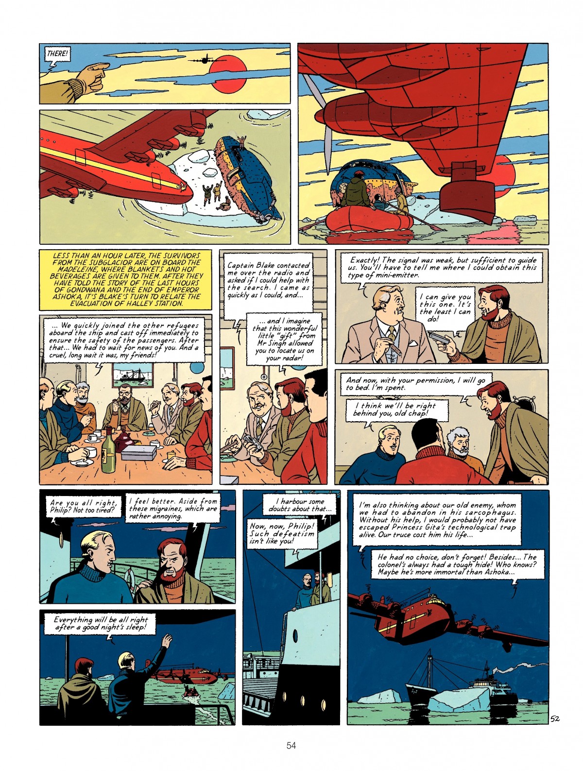 Read online Blake & Mortimer comic -  Issue #10 - 56