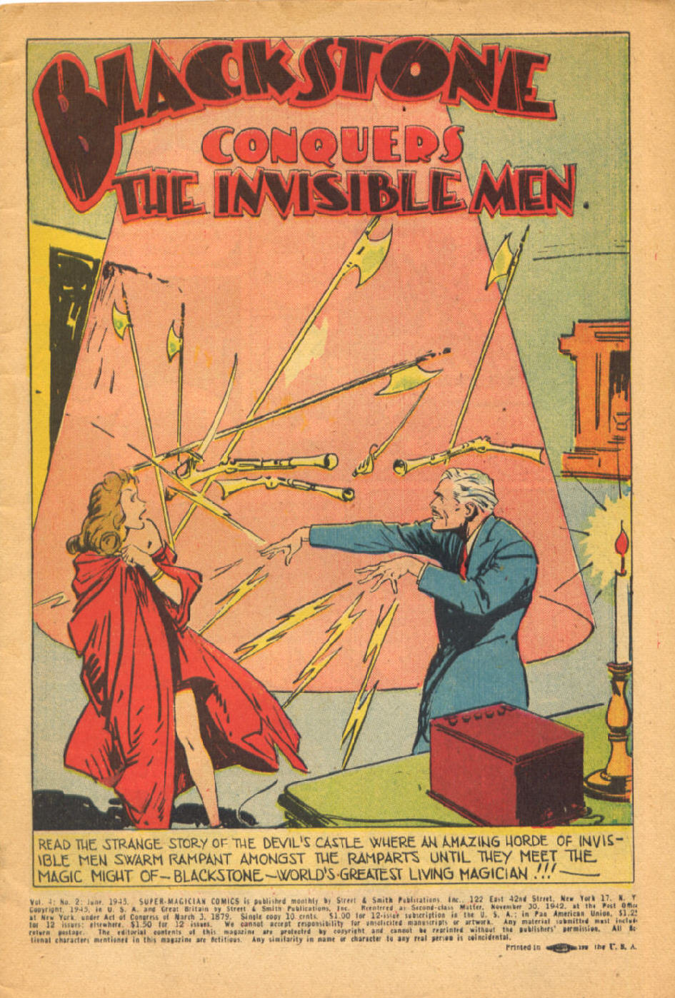 Read online Super-Magician Comics comic -  Issue #38 - 3