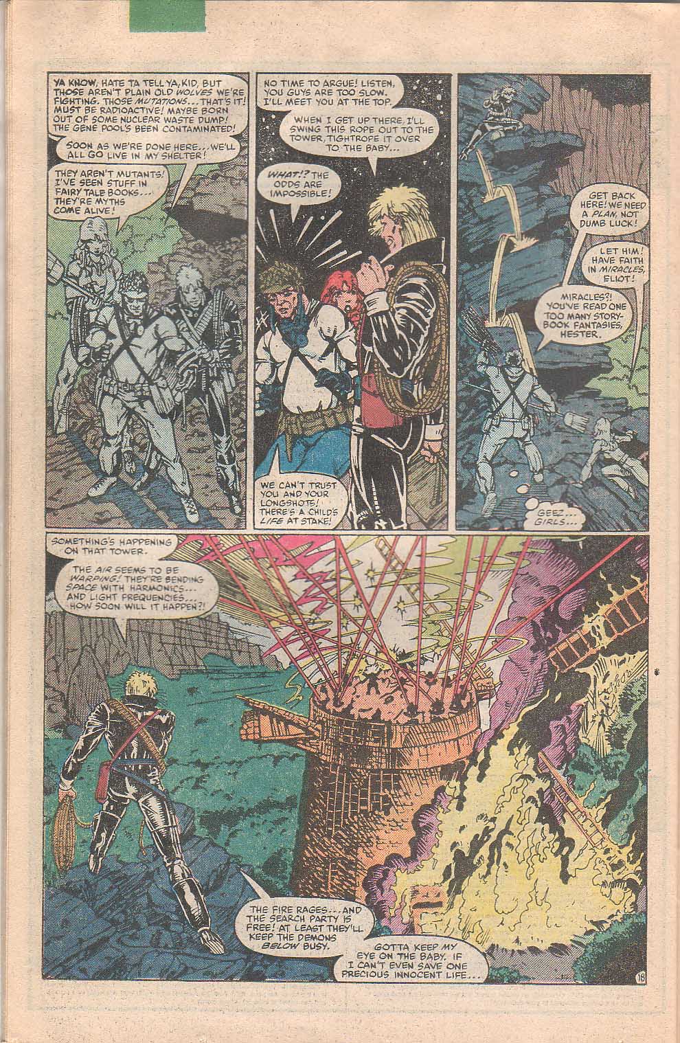 Read online Longshot (1985) comic -  Issue #1 - 19