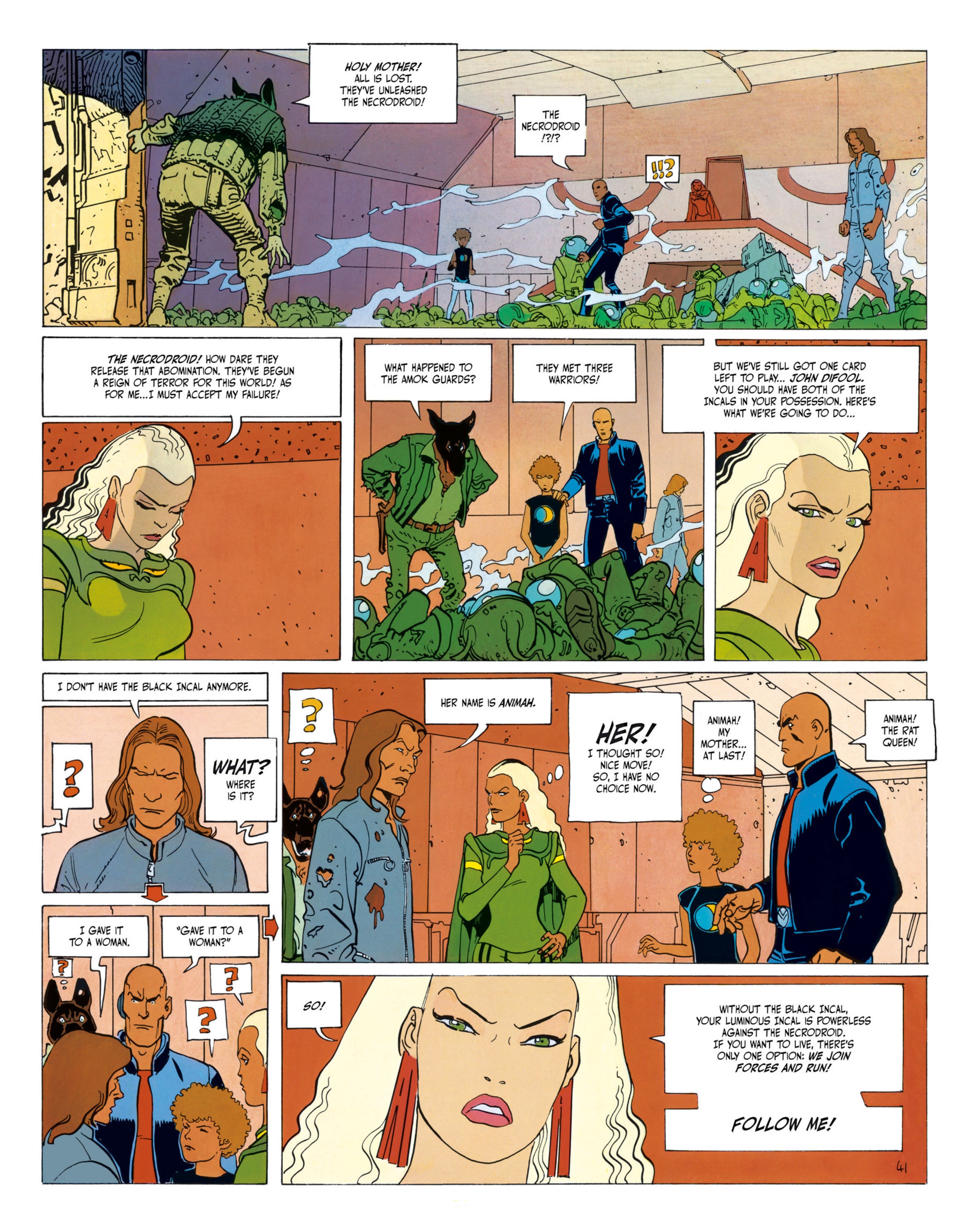 Read online The Incal comic -  Issue # TPB 2 - 44