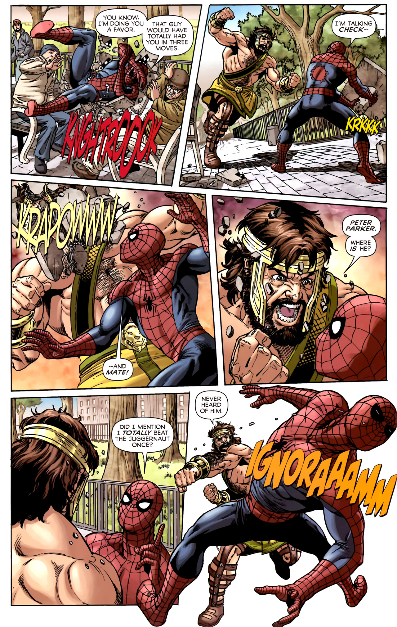 Read online Assault on New Olympus Prologue comic -  Issue #Assault on New Olympus Prologue Full - 19