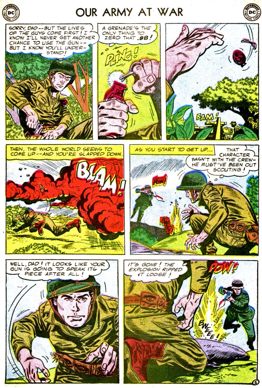 Read online Our Army at War (1952) comic -  Issue #44 - 22