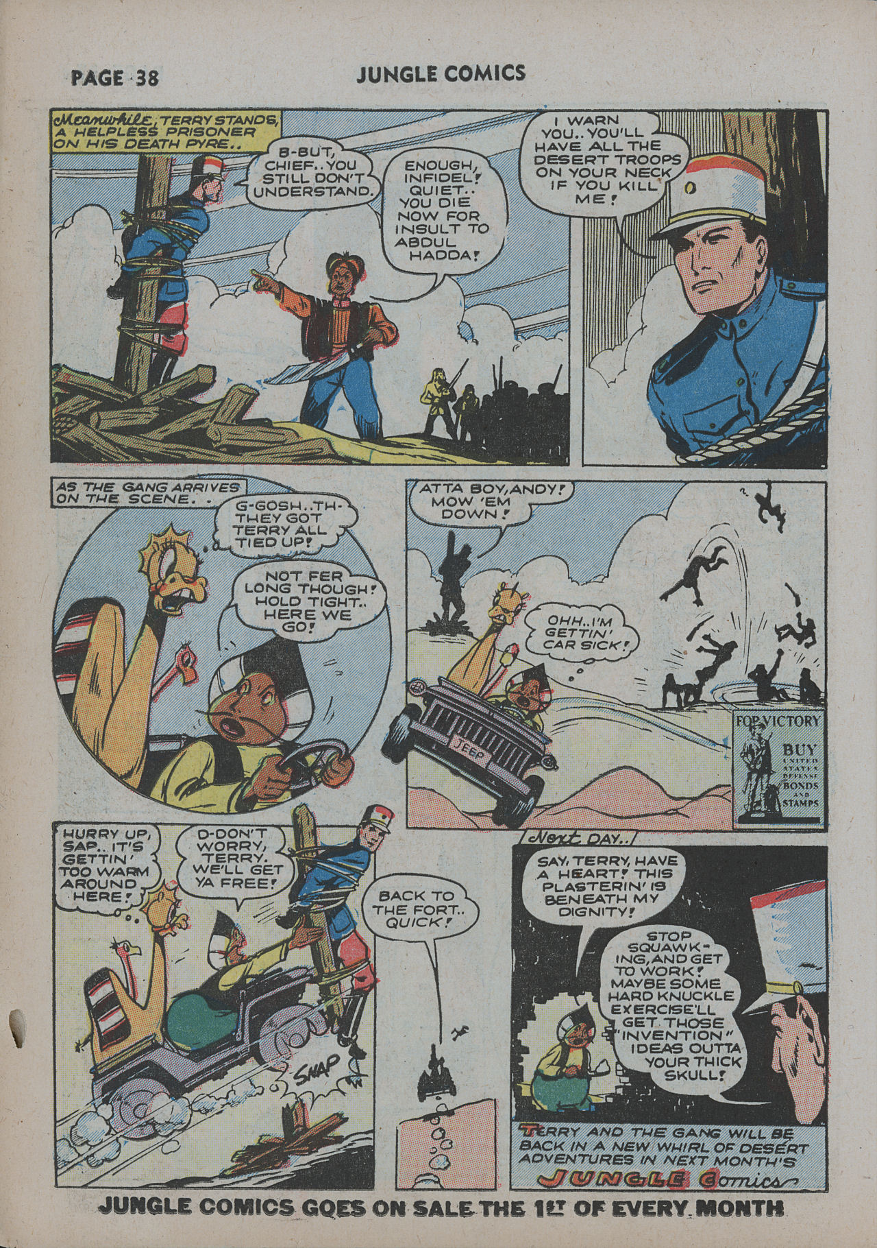 Read online Jungle Comics comic -  Issue #31 - 41