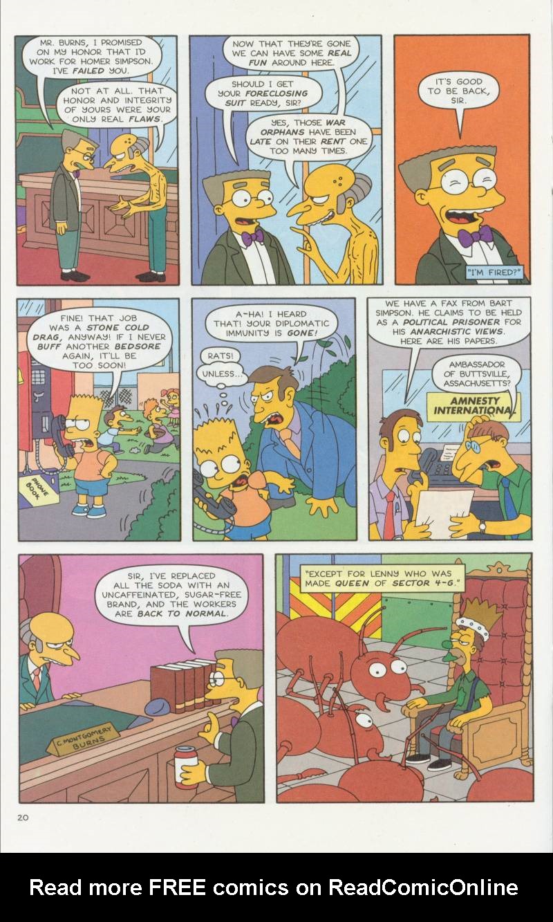 Read online Simpsons Comics comic -  Issue #60 - 21