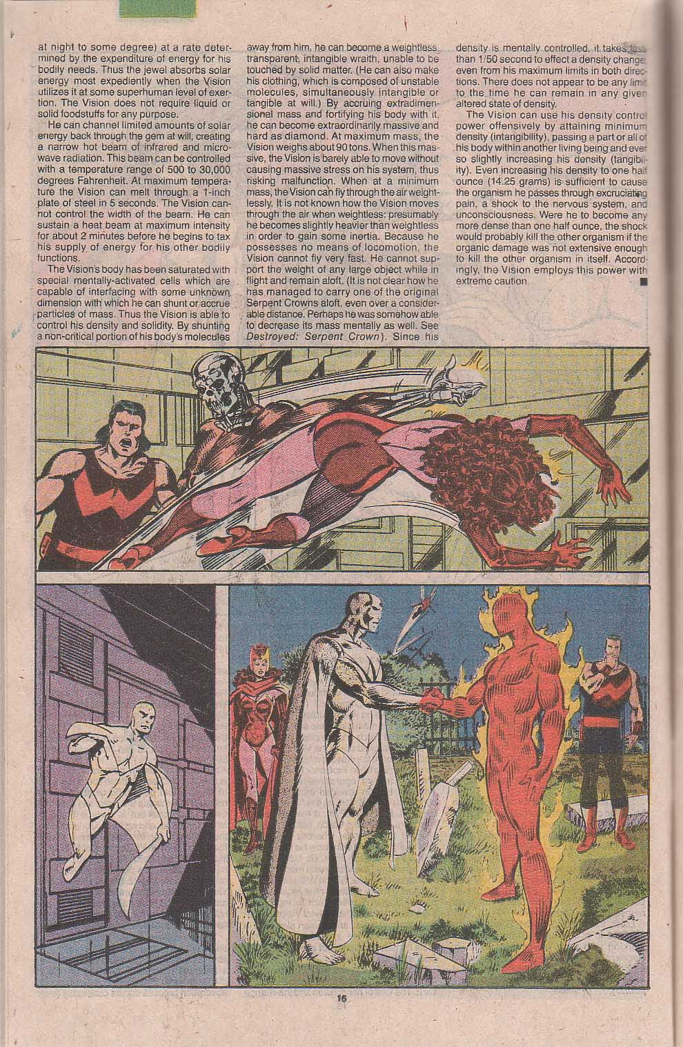 Read online The Official Handbook of the Marvel Universe: Update '89 comic -  Issue #8 - 45