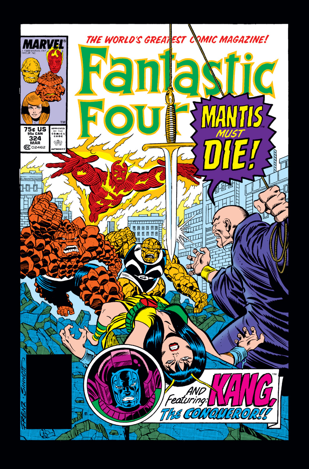 Read online Fantastic Four (1961) comic -  Issue #324 - 1