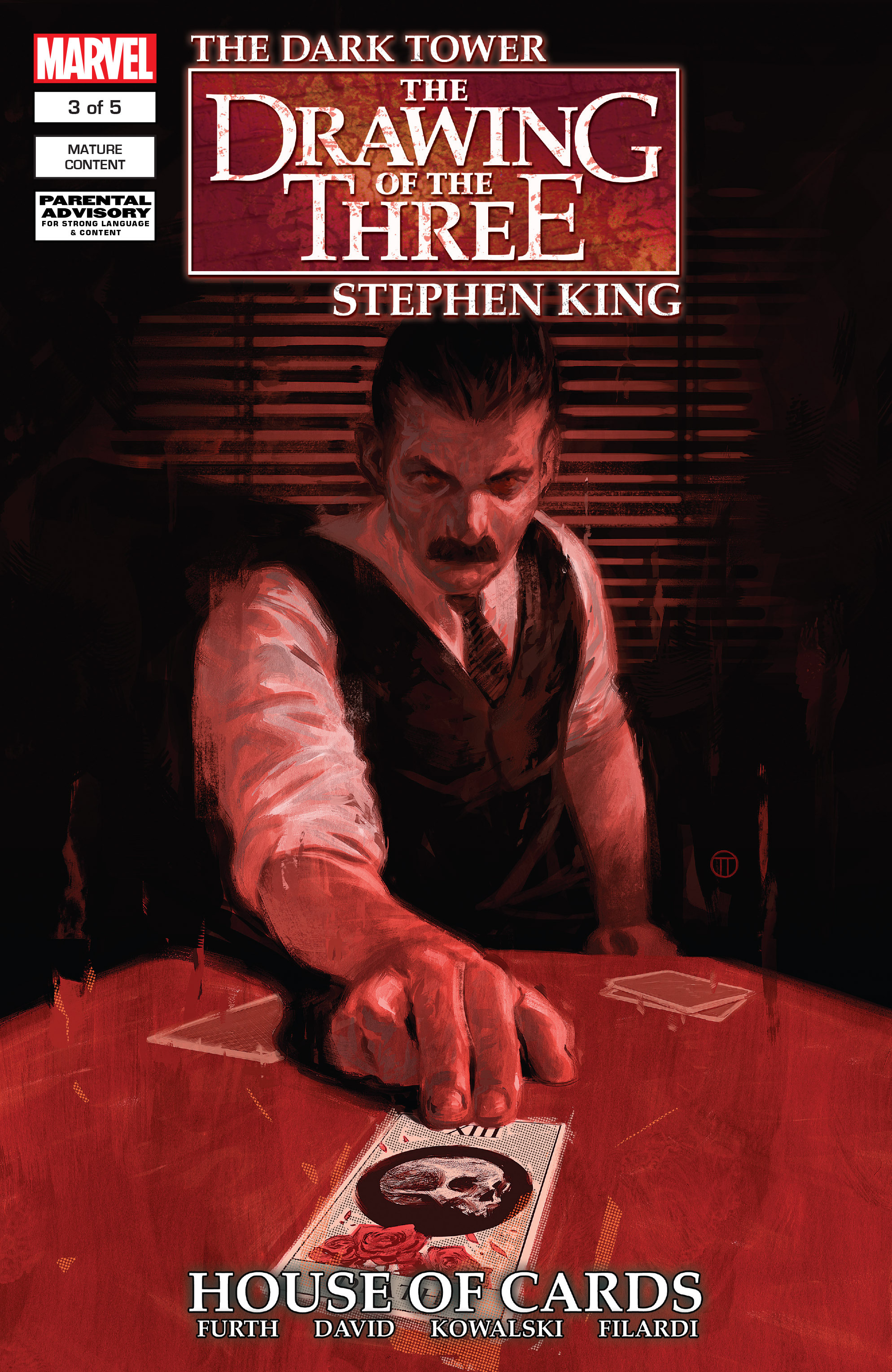 Read online Dark Tower: The Drawing of the Three - House of Cards comic -  Issue #3 - 1