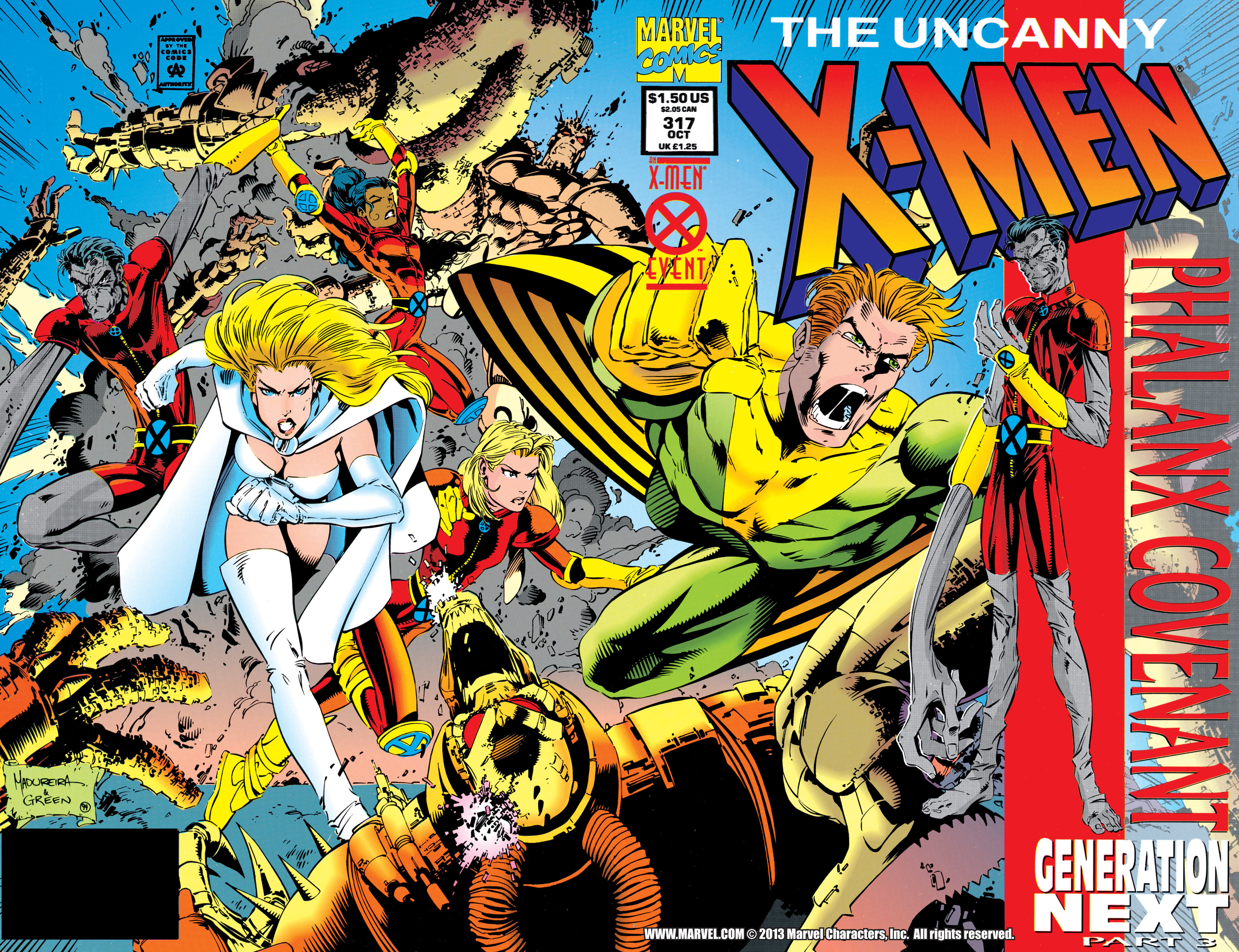 Read online Uncanny X-Men (1963) comic -  Issue #317 - 2
