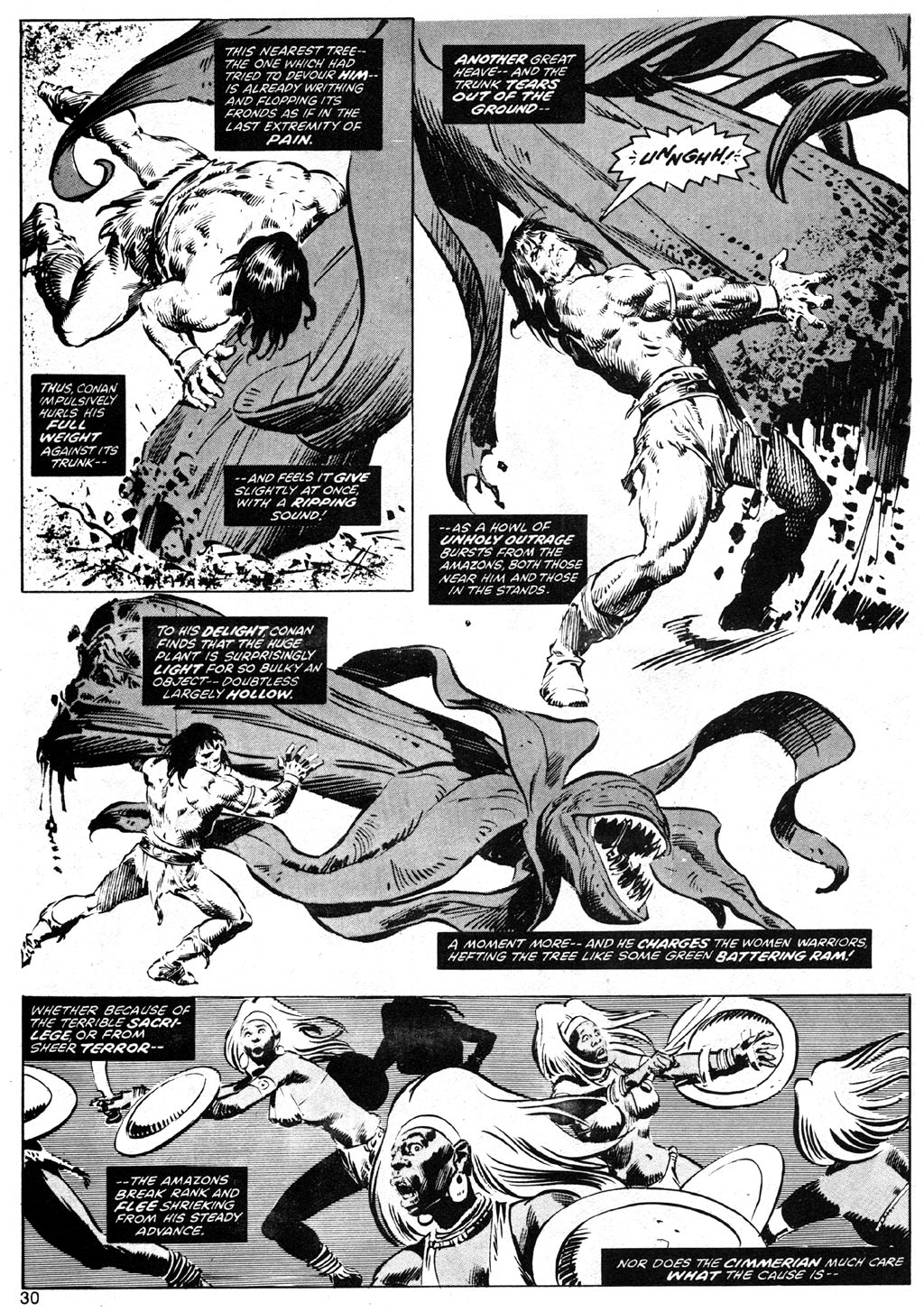 Read online The Savage Sword Of Conan comic -  Issue #42 - 30