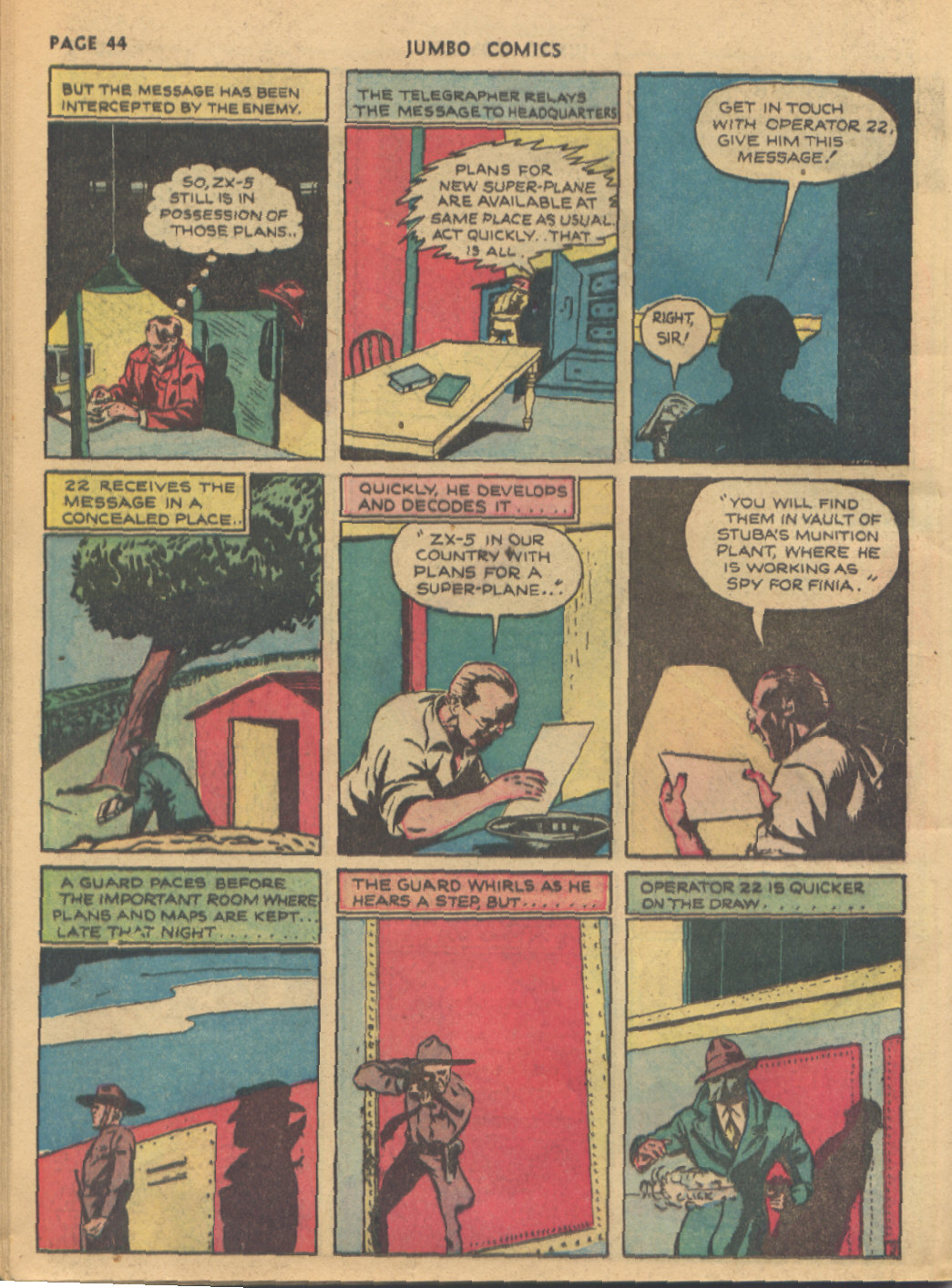 Read online Jumbo Comics comic -  Issue #22 - 46