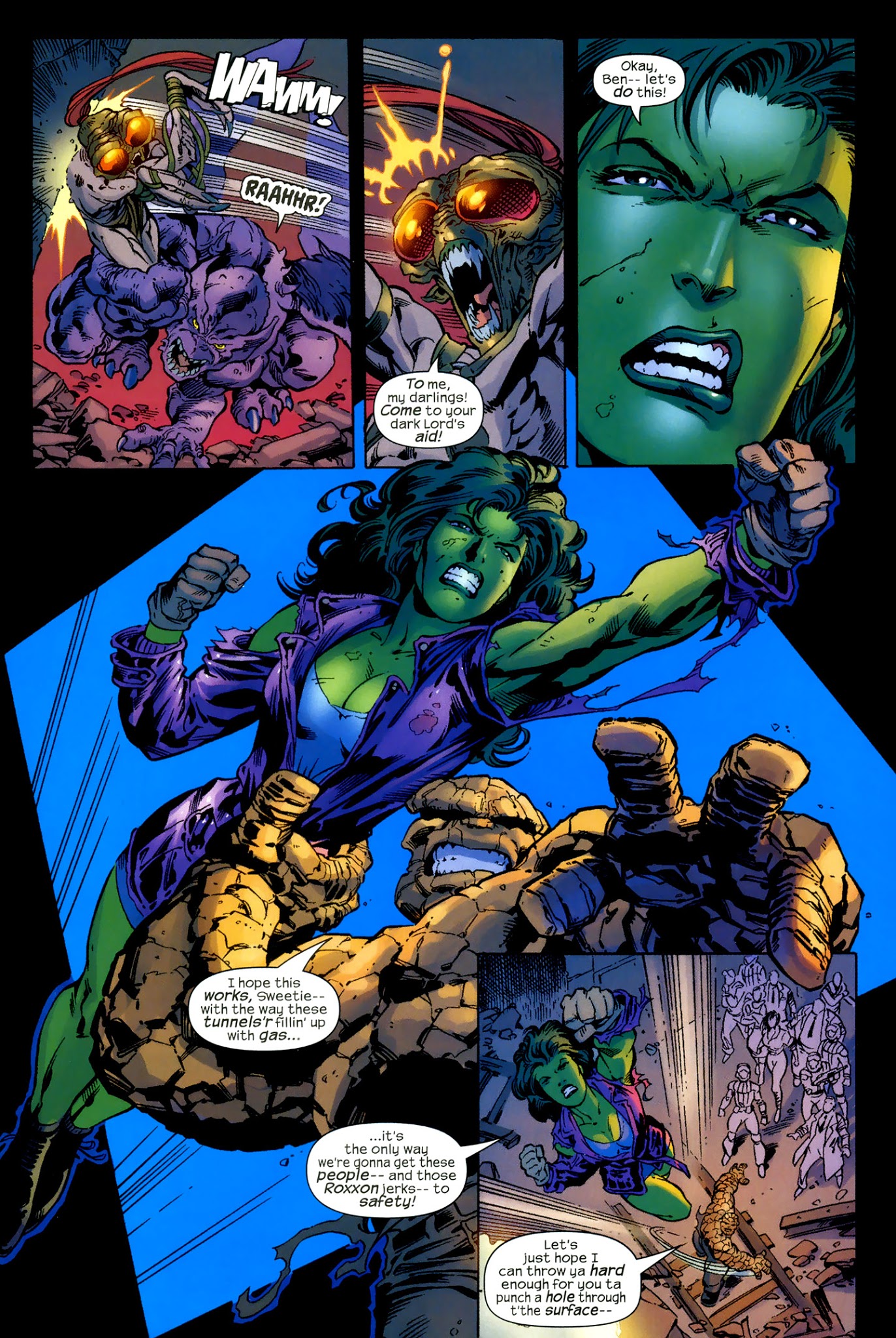 Read online Thing & She-Hulk: The Long Night comic -  Issue # Full - 41