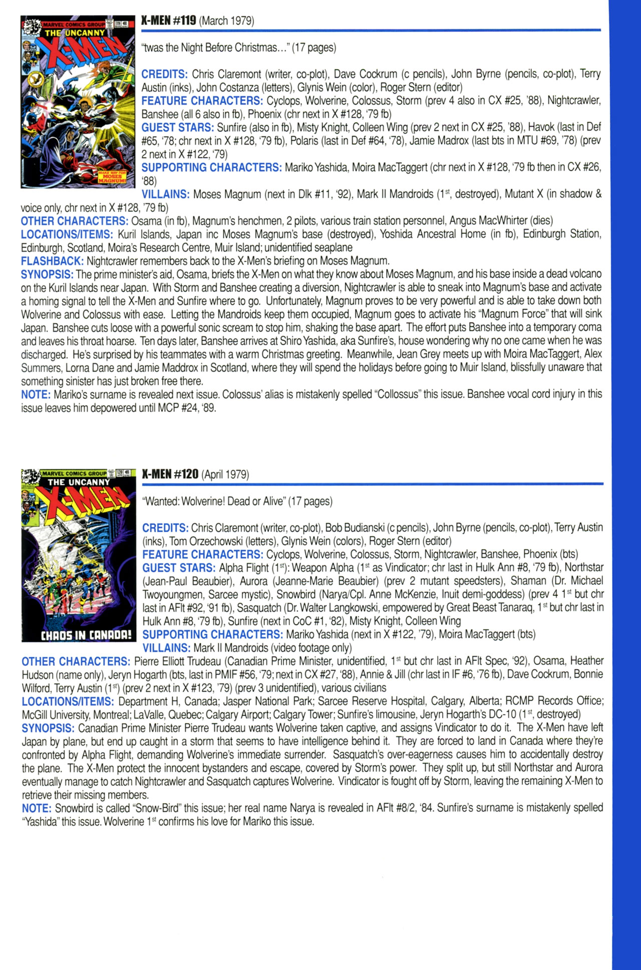 Read online Official Index to the Marvel Universe comic -  Issue #3 - 51