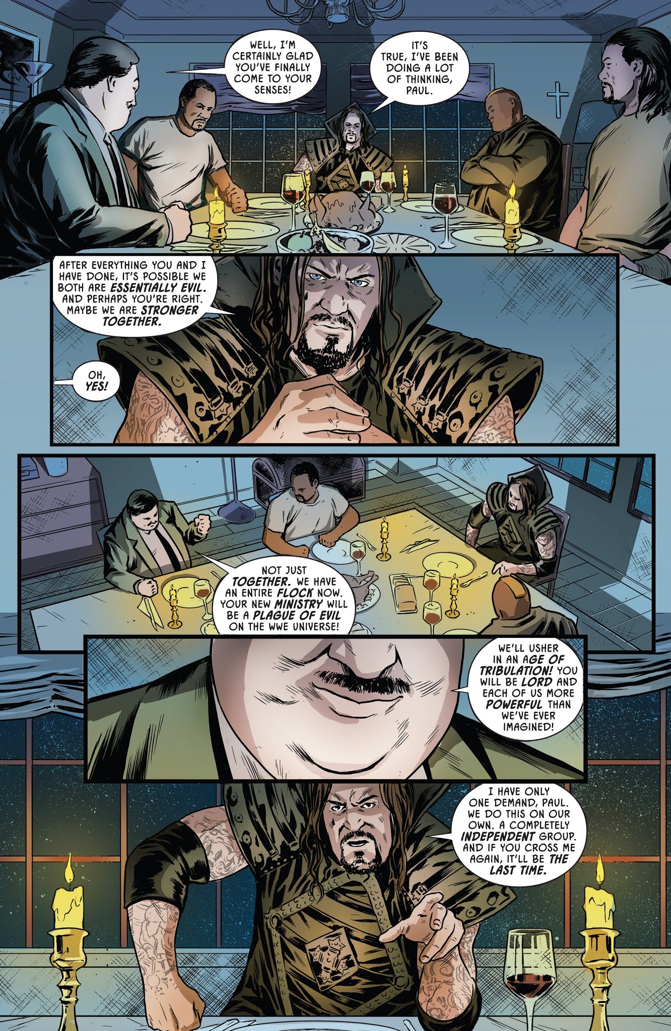 Read online WWE: Undertaker comic -  Issue # TPB - 55