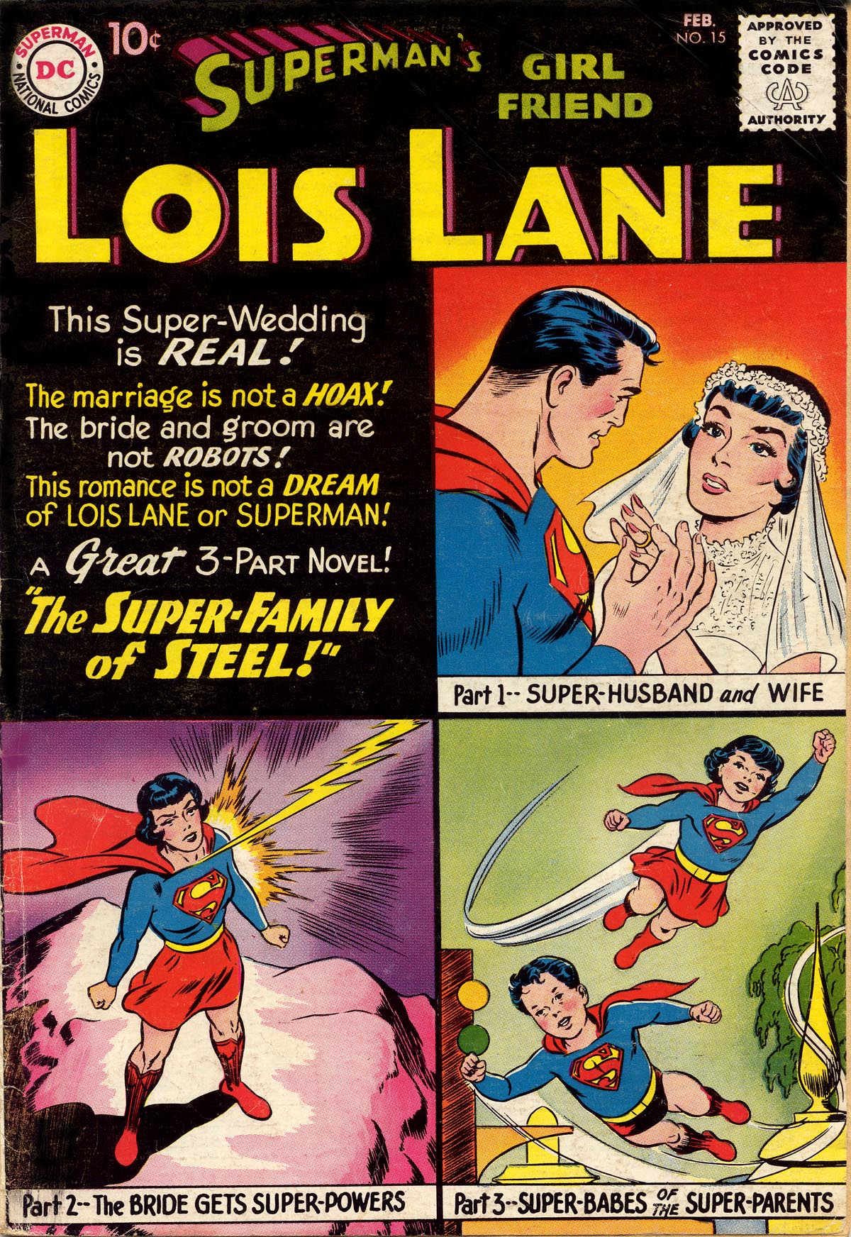 Read online Superman's Girl Friend, Lois Lane comic -  Issue #15 - 1