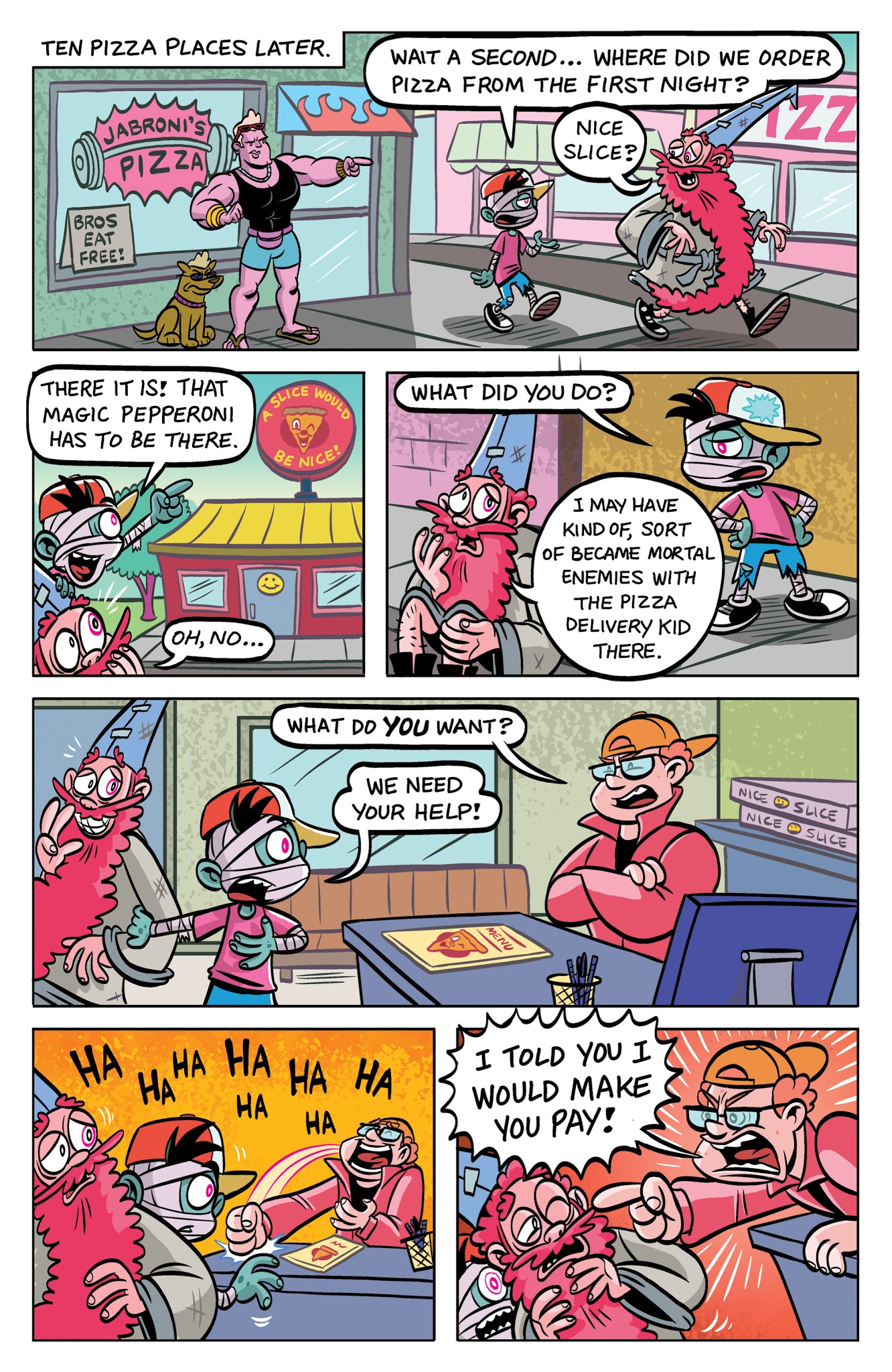 Read online Wrapped Up comic -  Issue #1 - 17