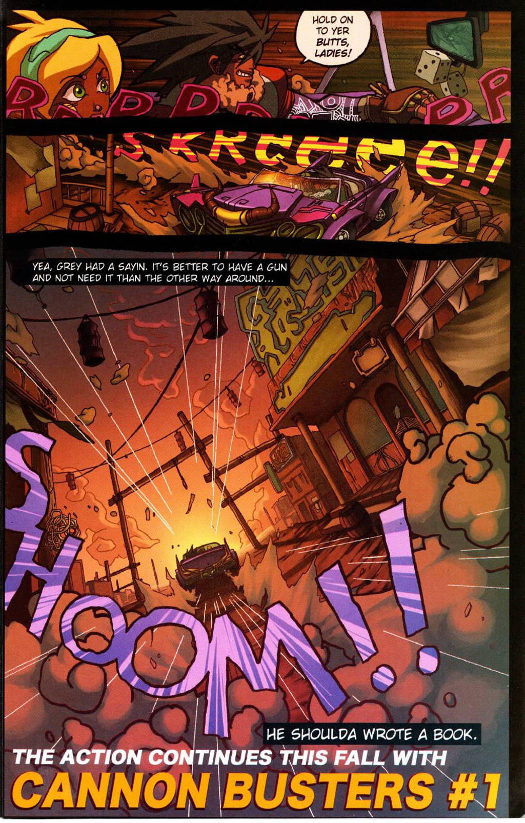 Read online Cannon Busters comic -  Issue #0 - 13