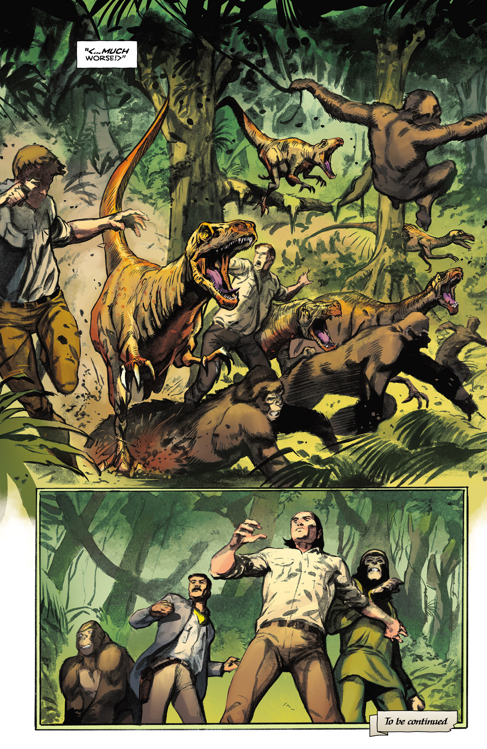 Read online Tarzan On the Planet of the Apes comic -  Issue #2 - 22