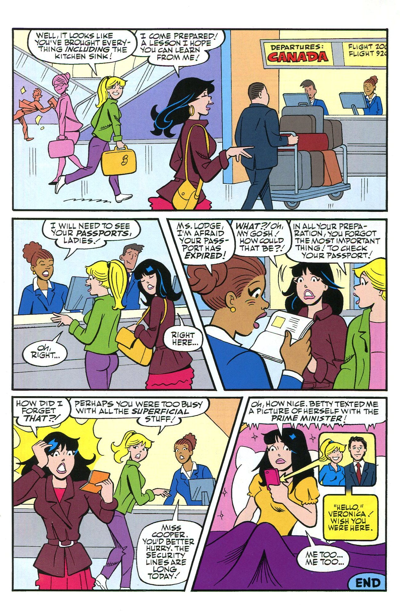 Read online Archie & Friends Travel comic -  Issue # Full - 17